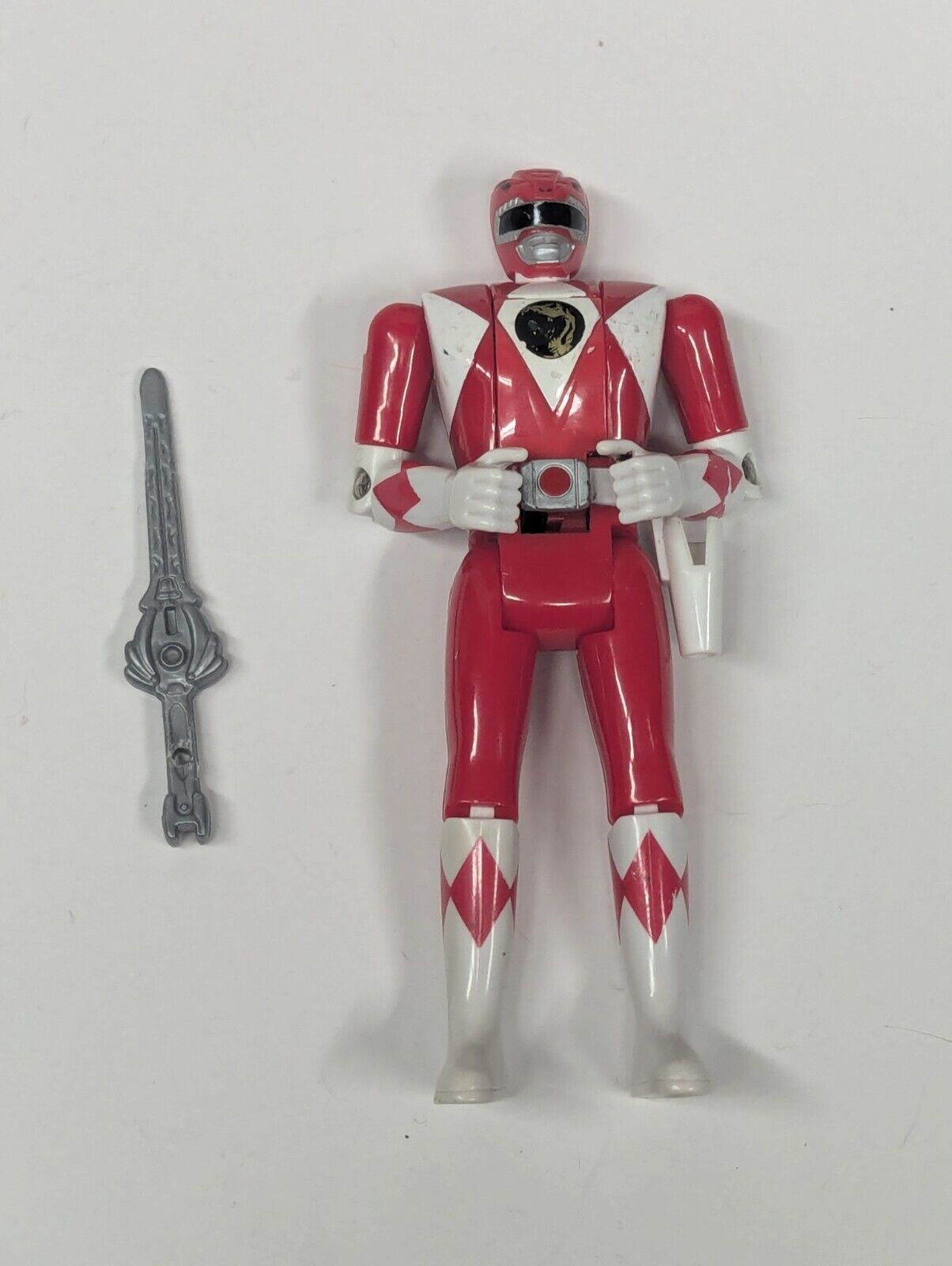 Vintage Bandai 1993 Mighty Morphin Power Rangers Flip Head Figures Lot of 6 