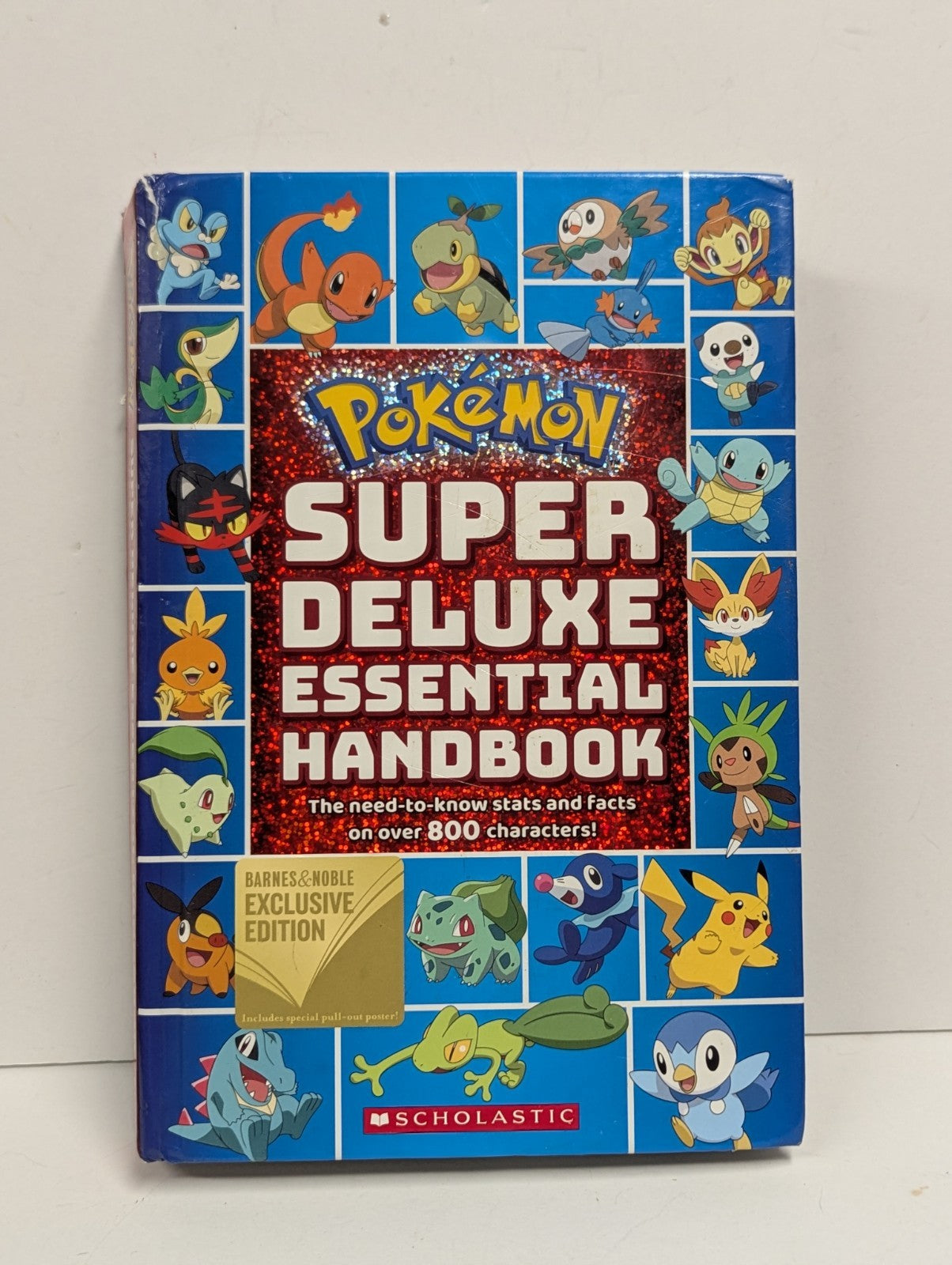 Pokemon: Super Deluxe Essential Handbook by Scholastic Barnes & Nobles Exclusive