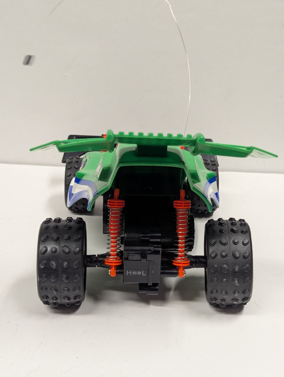 ECHO Green Dash Hopper X-6 Turbo R/C Car Buggy Untested & No Remote