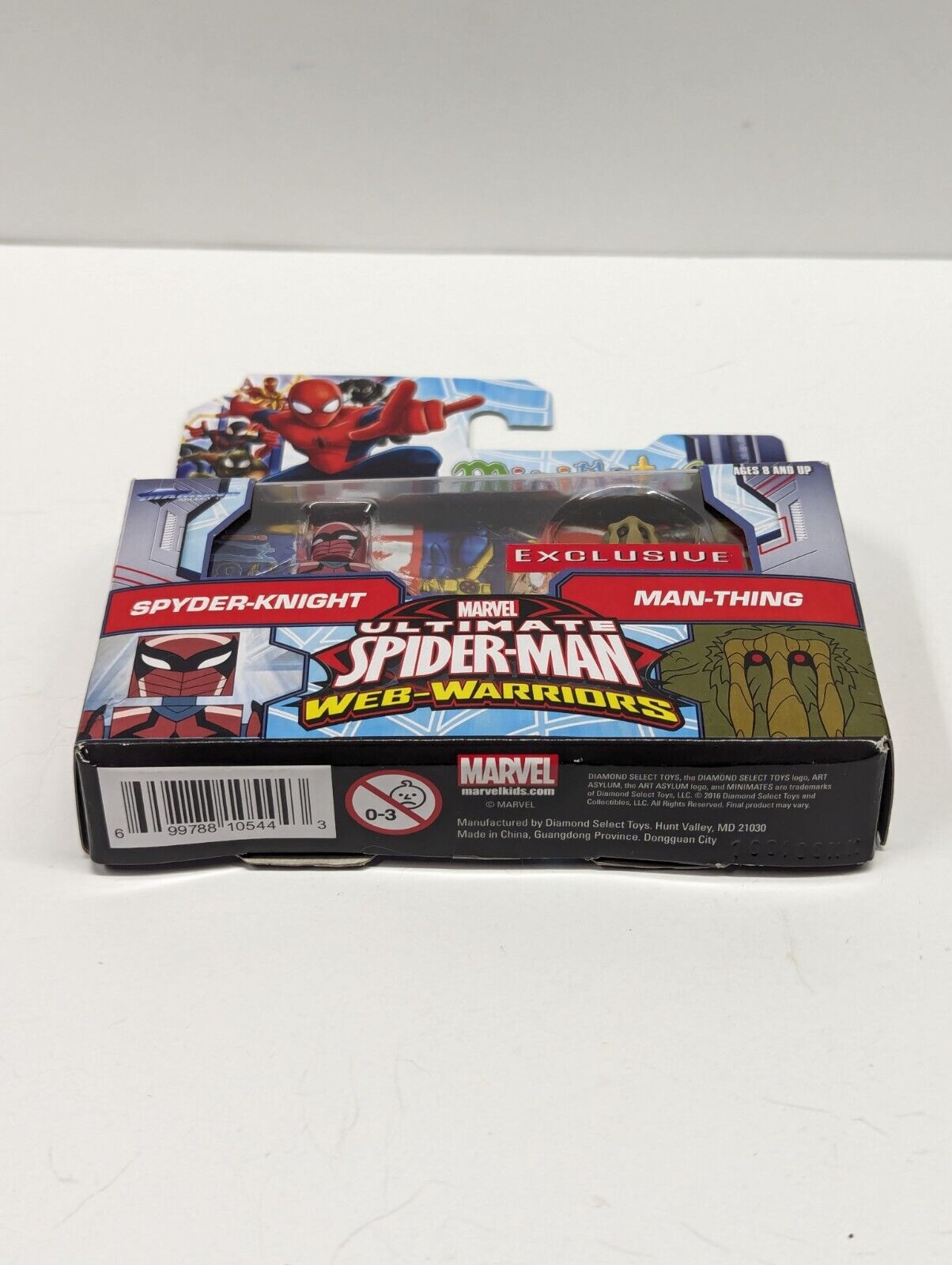 Marvel Minimates Walgreens Wave 2.5 Web Warriors Spyder-Knight and Man-Thing 