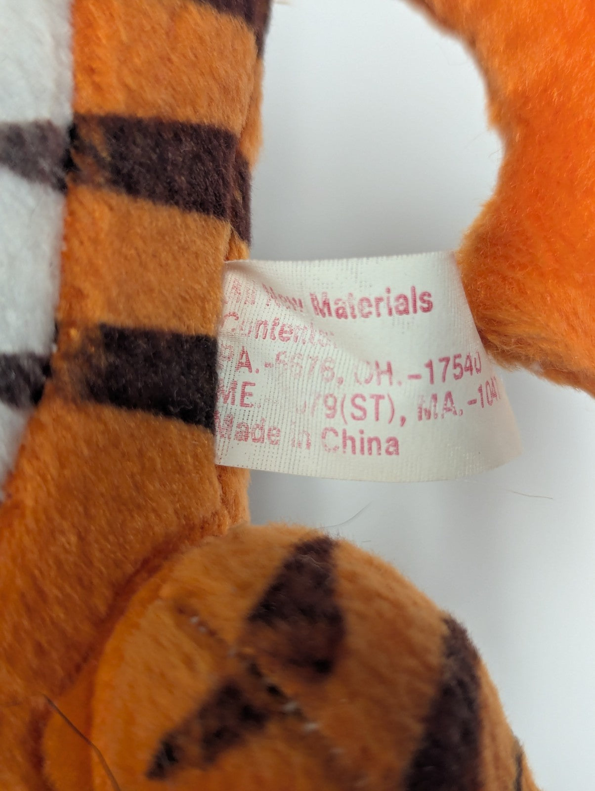 1997 Kellogs Frosted Flakes Tony The Tiger Plush Stuffed 8" w/t Movable Joints