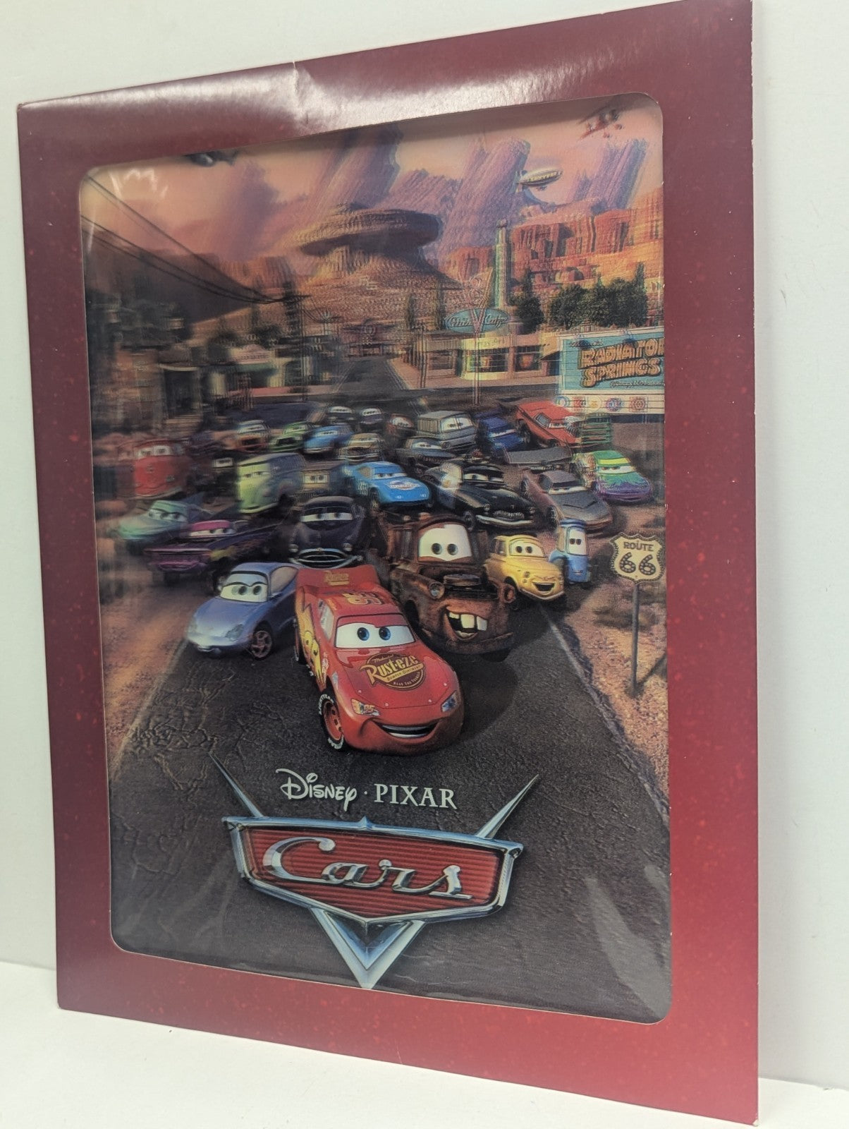 CARS Disney Pixar Lenticular Holographic 3D Limited Edition EX Print Bestbuy