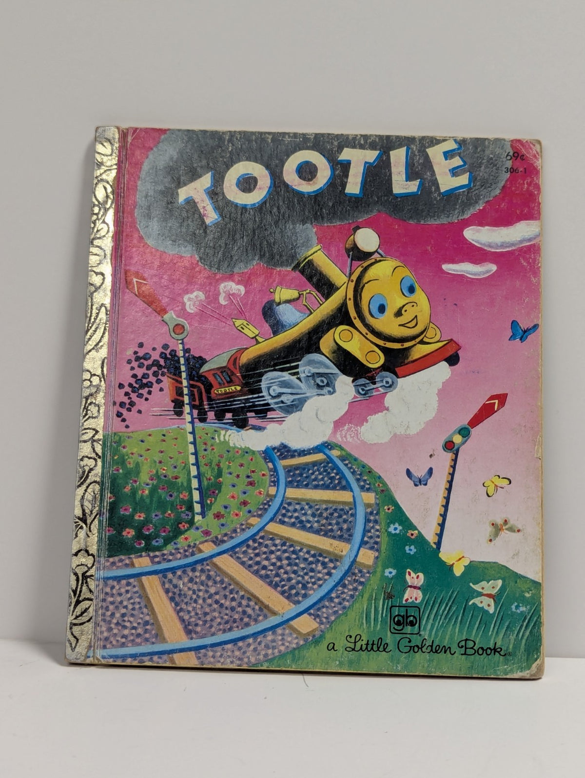 Vintage Little Golden Book TOOTLE 1947