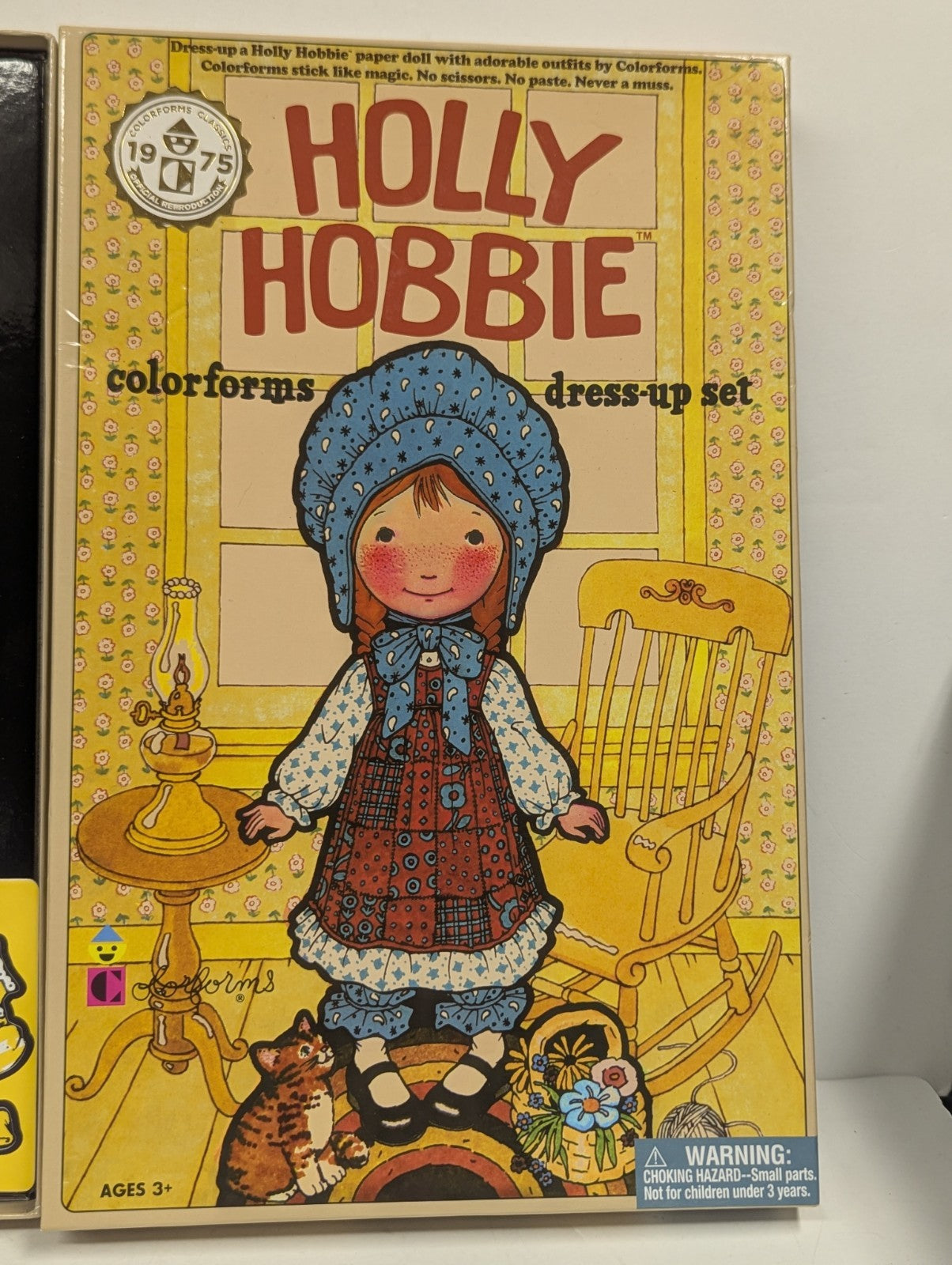 2017 Holly Hobbie Dress Up Colorforms Playset Reprodution American Greetings 