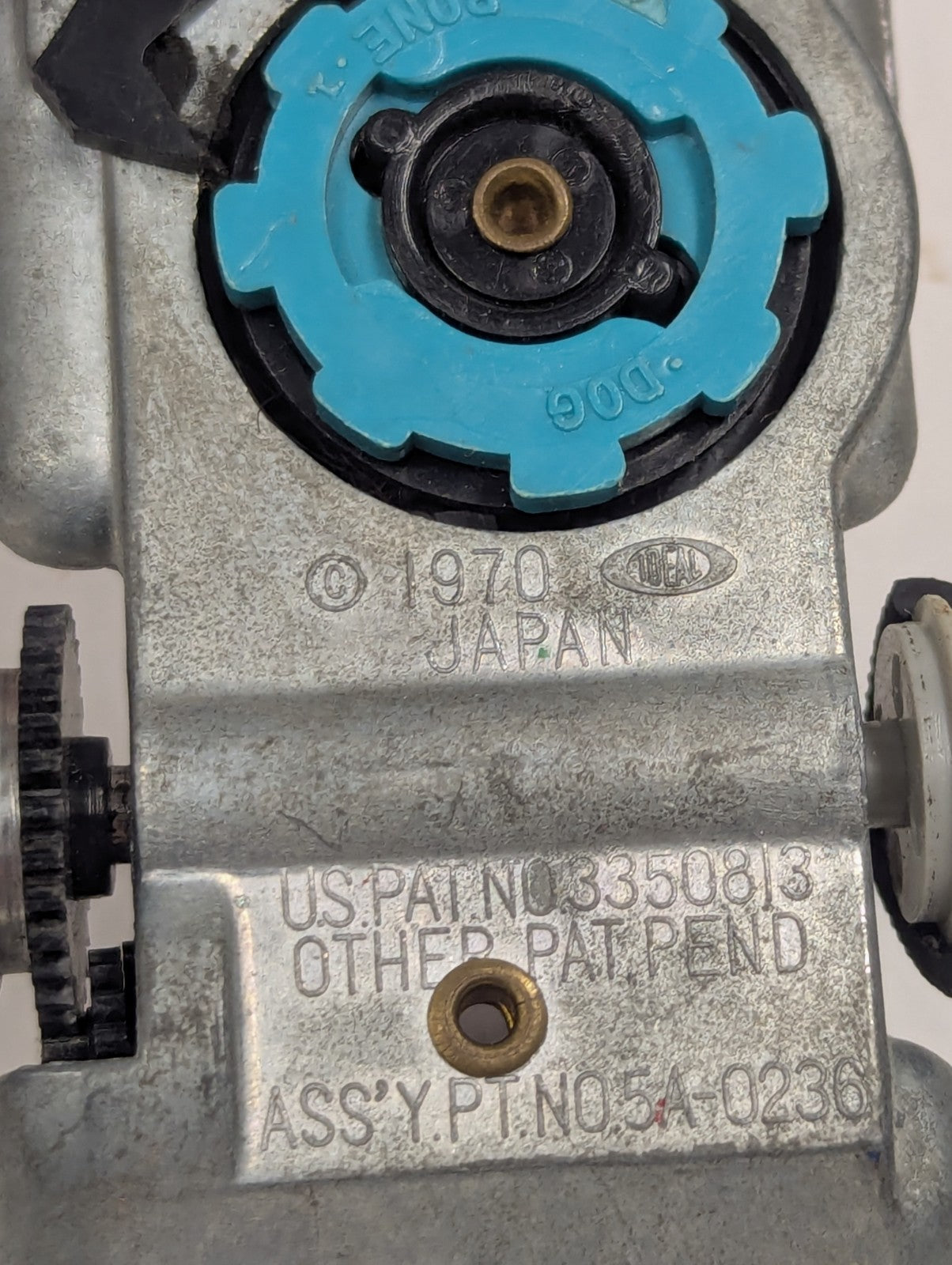 1970  MOTORIFIC OPERATED Toy Car Bottom Frame ONLY