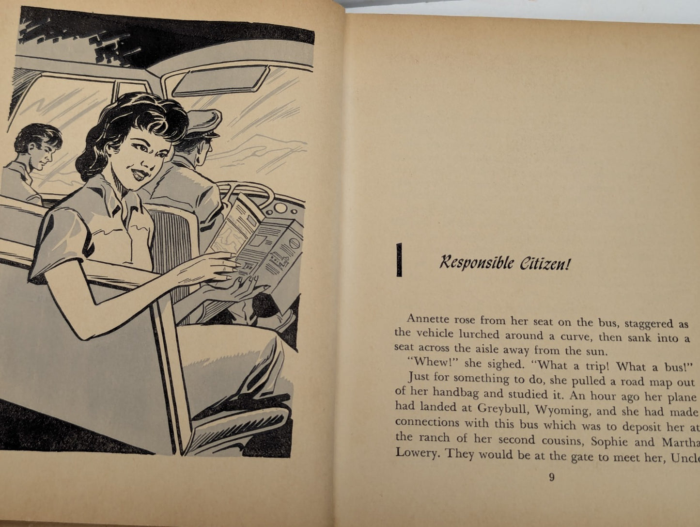 1964 Walt Disney's Annette Mystery at Medicine Wheel Hardcover Book