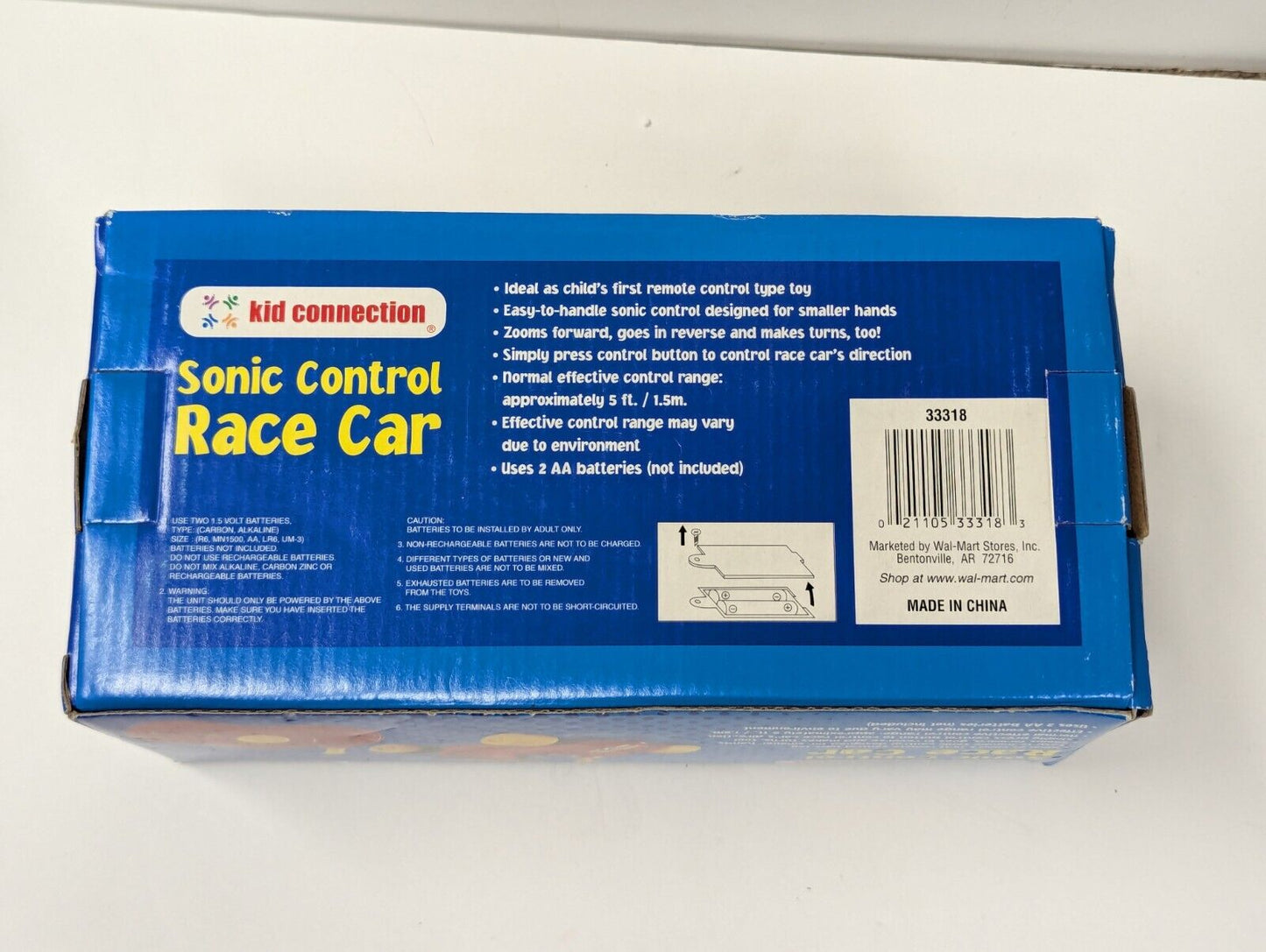 Kid Connection Remote Control Race Car In Box (Crushed Bubble) See Picturea