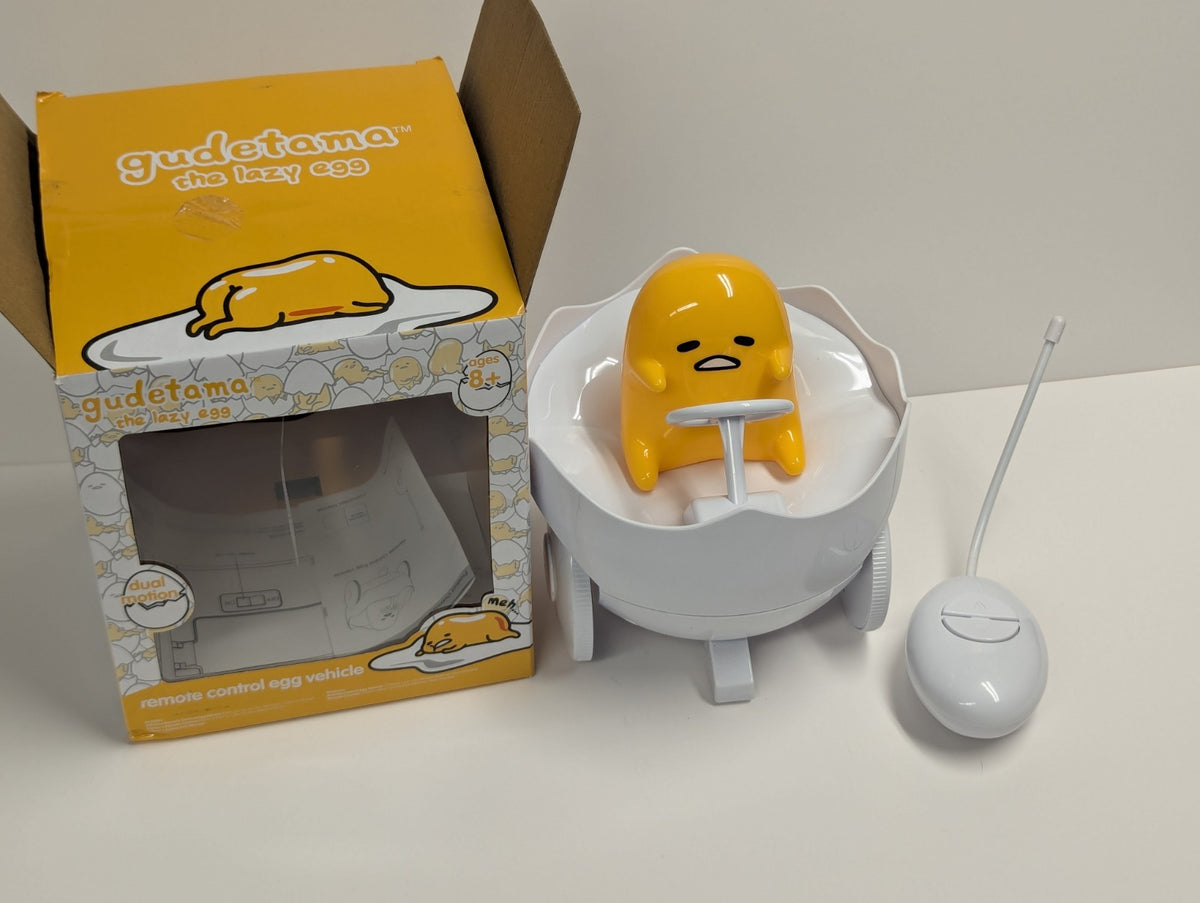 Sanrio Gudetama The Lazy Egg R/C Remote Controll Egg Vehicle