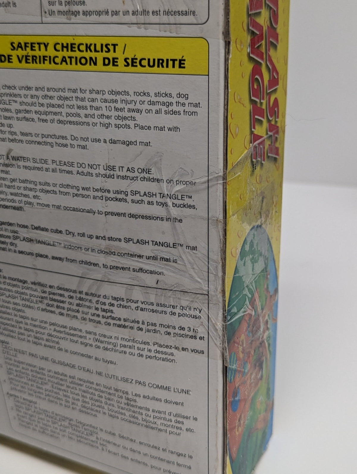 Vintage 2002 Wham-O SPLASH TANGLE Water Game 