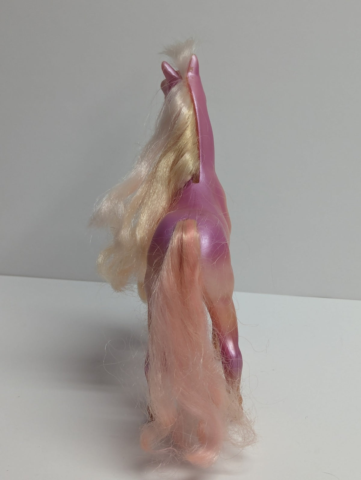 Vintage 1987 Kenner Fashion Star Fillies Darci Horse Pink & Yellow Toy