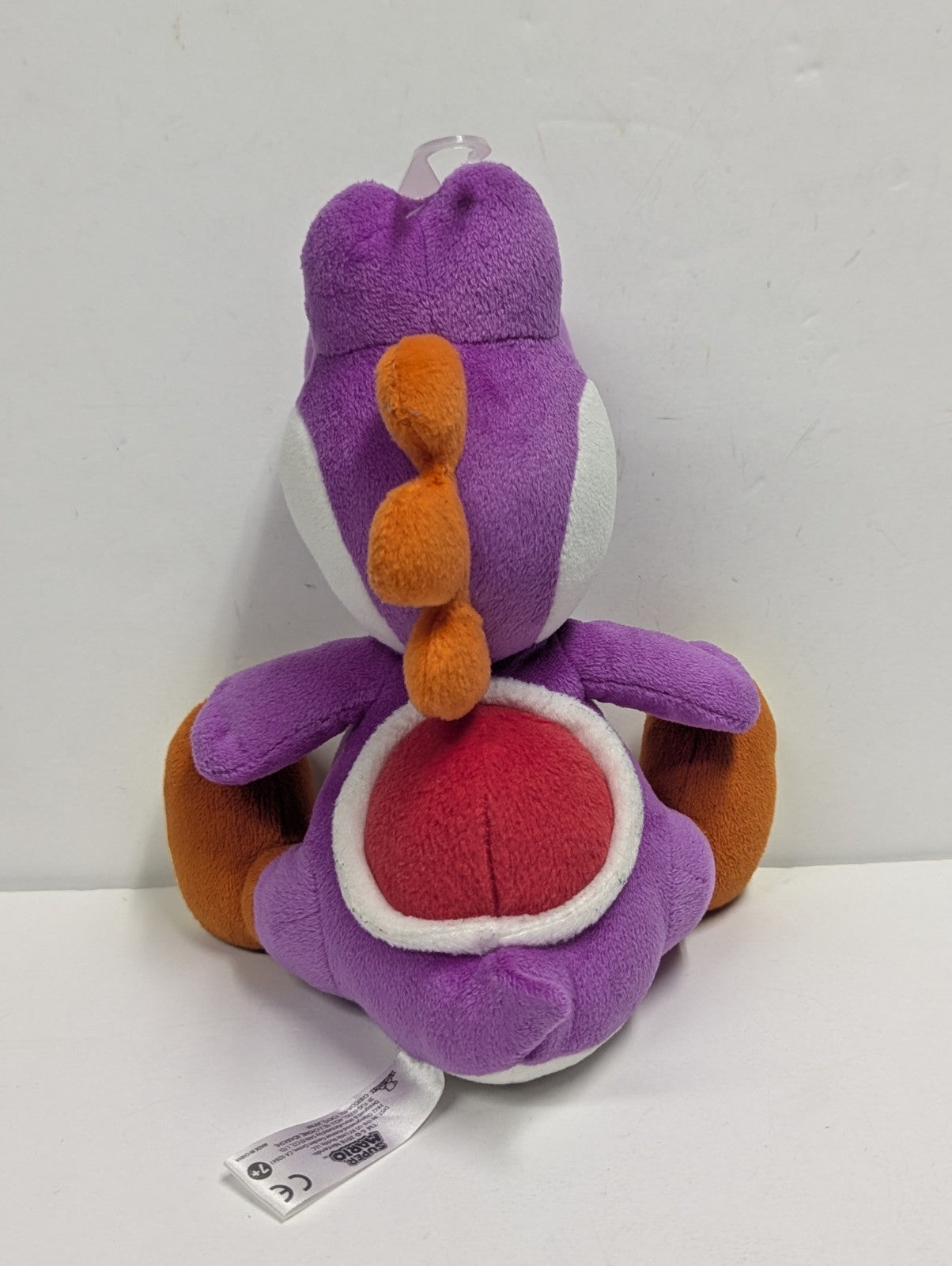 2018 Super Mario Bros Purple YOSHI Plush Genuine All Star 8" 