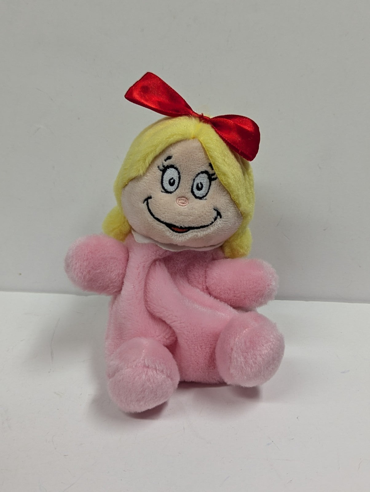 2024 HALLMARK SLEDDING GRINCH PLUSH with Tag & Cindy-Lou Plush