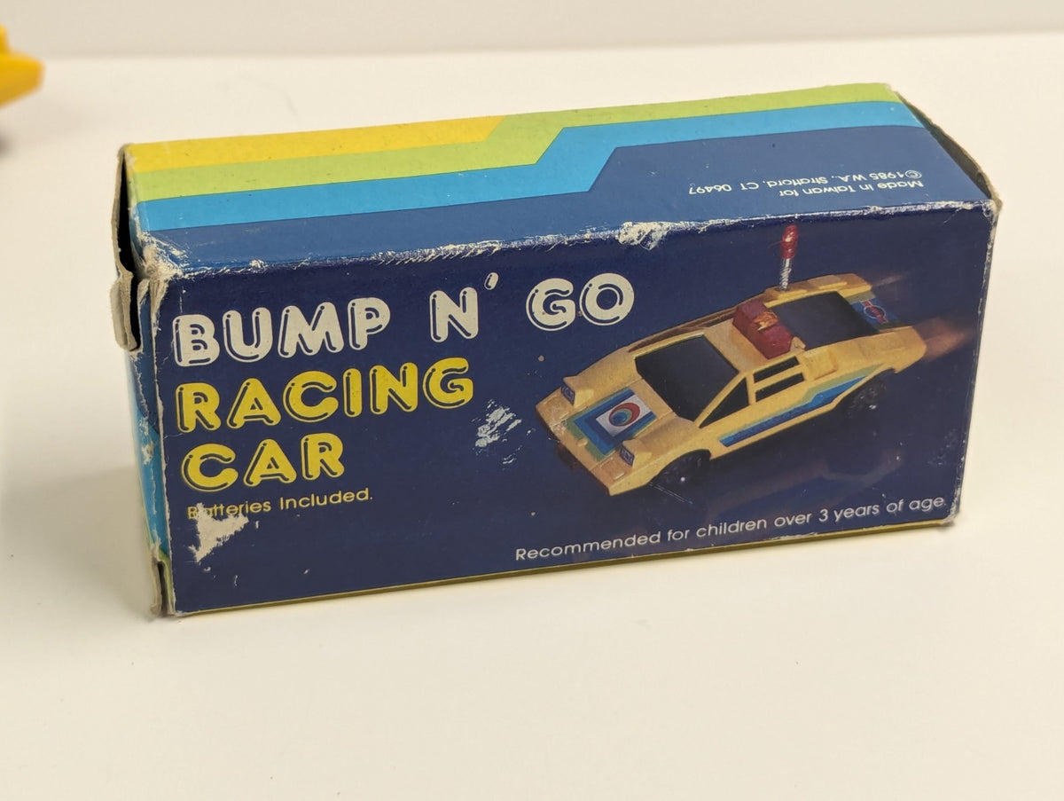1985 Bump N Go Toy Car with Original Box