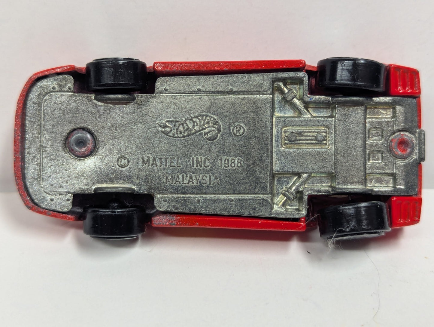 VINTAGE HOT WHEELS 1988 RED FERRARI F40 OPENING HATCH