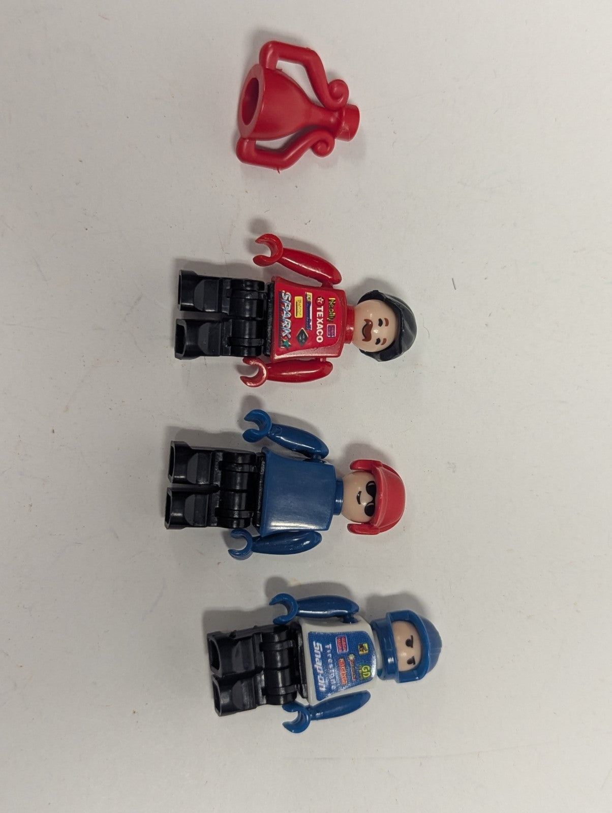 1996 MEGA BLOKS Motor Sport: Build & Race Speedway (9801) Damaged Box Incomplete
