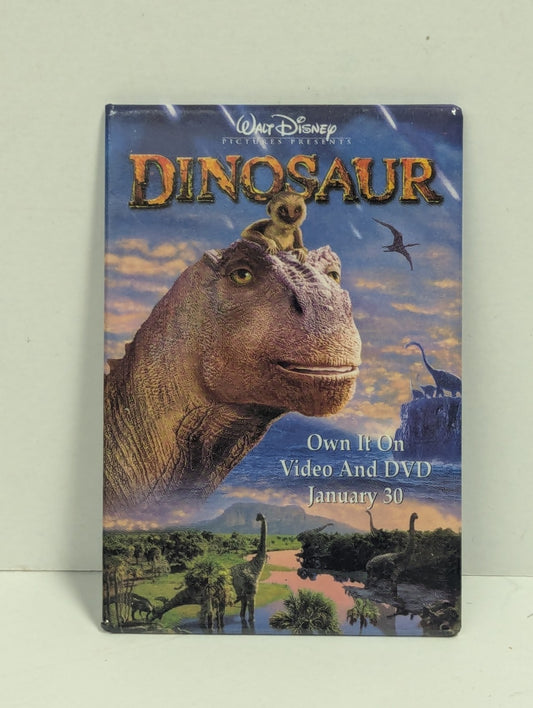 Vintage Walt Disney Dinosaur - Own it on Video & DVD Promotional Pin