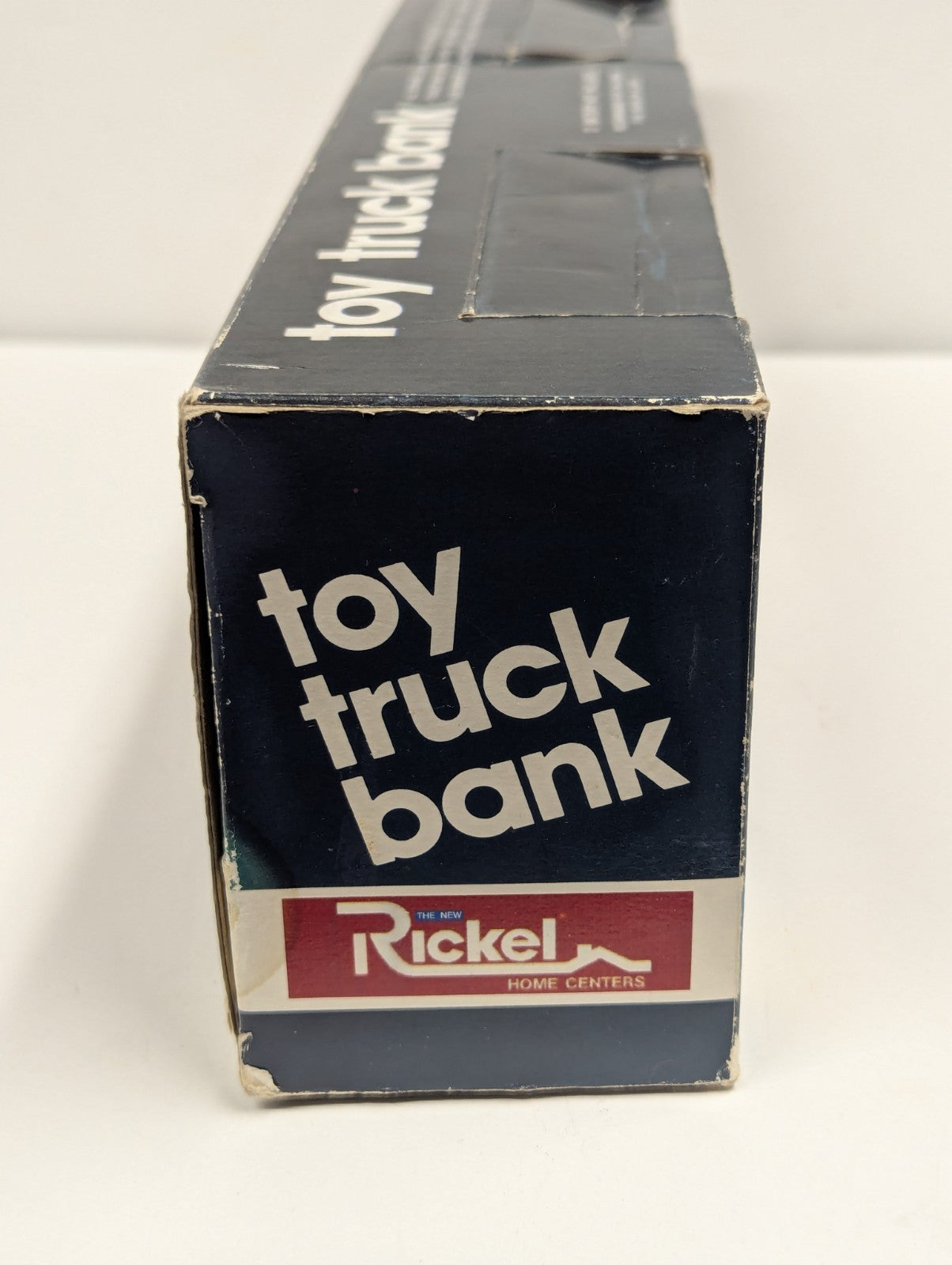 VINTAGE RICKEL TOY TRUCK BANK (Semi-Truck) IN ORIGINAL BOX