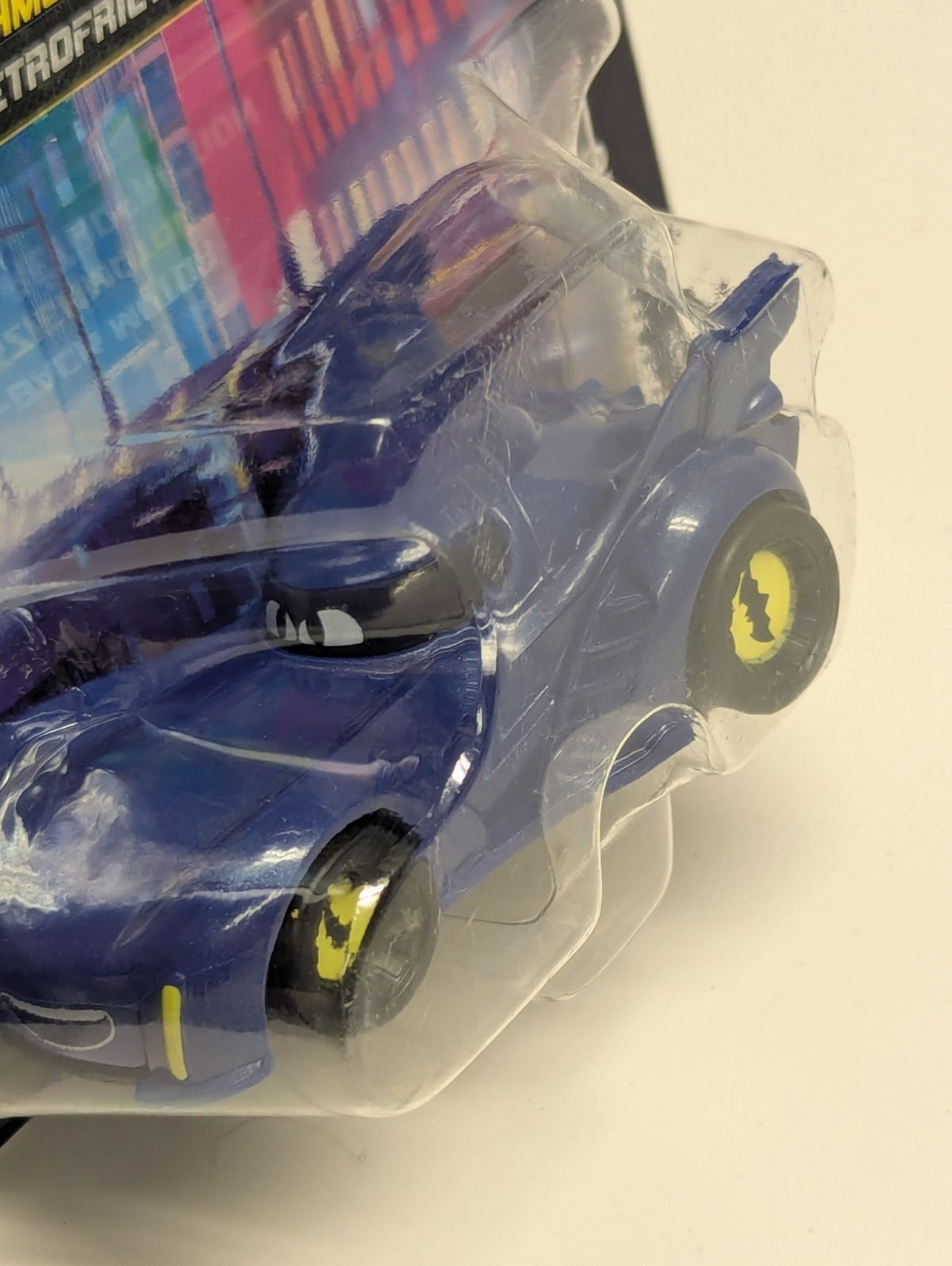 Carrera Pull Speed Batwheels DC Bam Batmobile 1/64 Blue Pull-Back Motor
