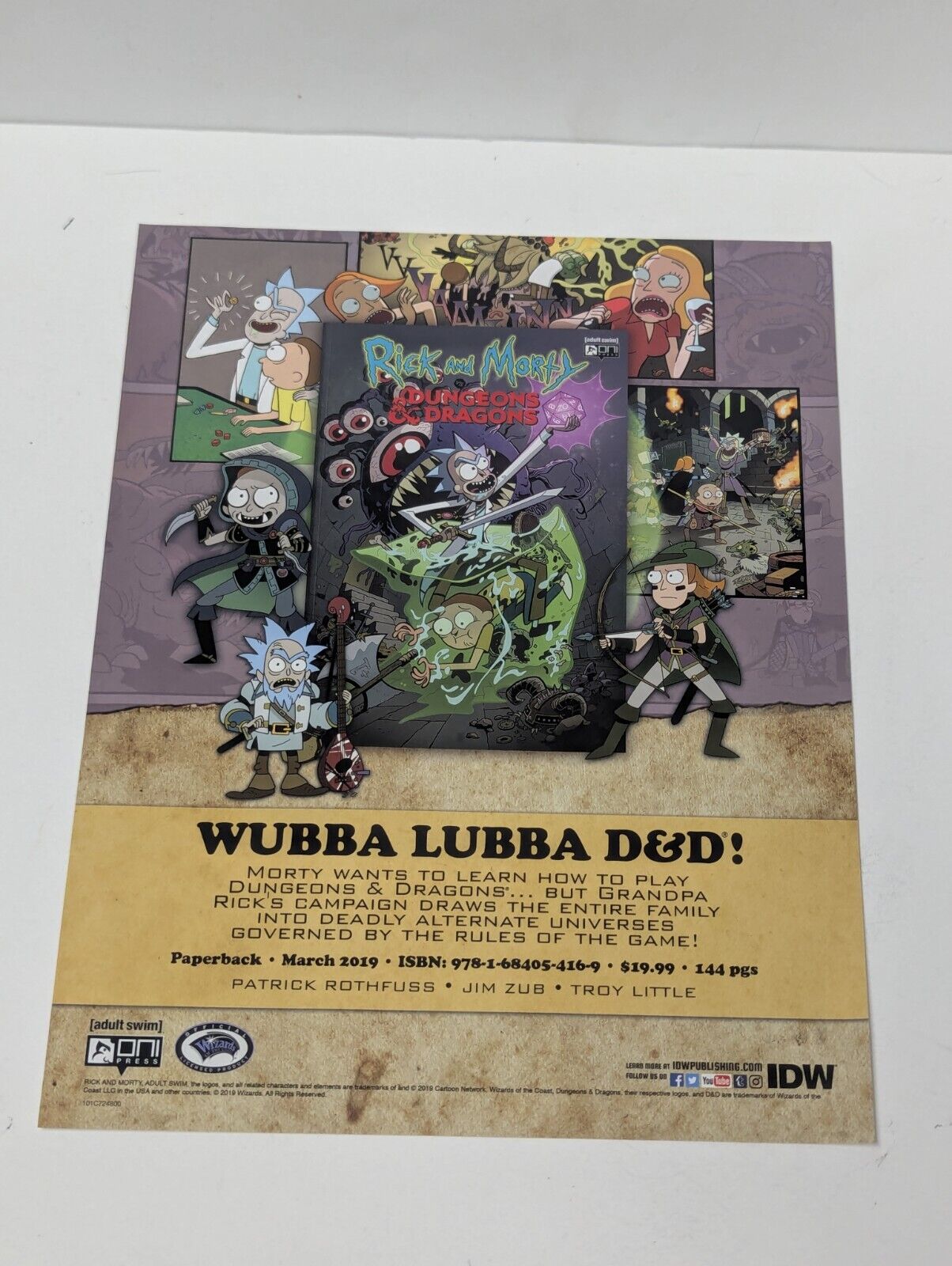 D&D Dungeons and Dragons VS RICK AND MORTY Complete