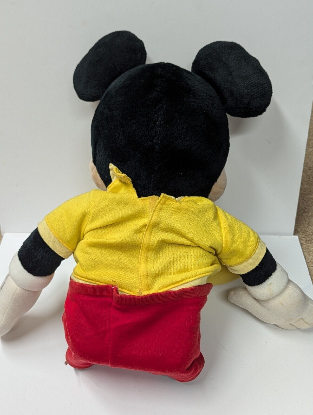 1986 Worlds of Wonder Talking Mickey Mouse Plush/Books/Cassettes/Manual *Working