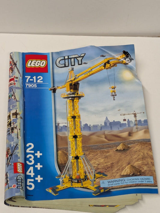 Lego City 7905 Instructions Manual Booklet Only