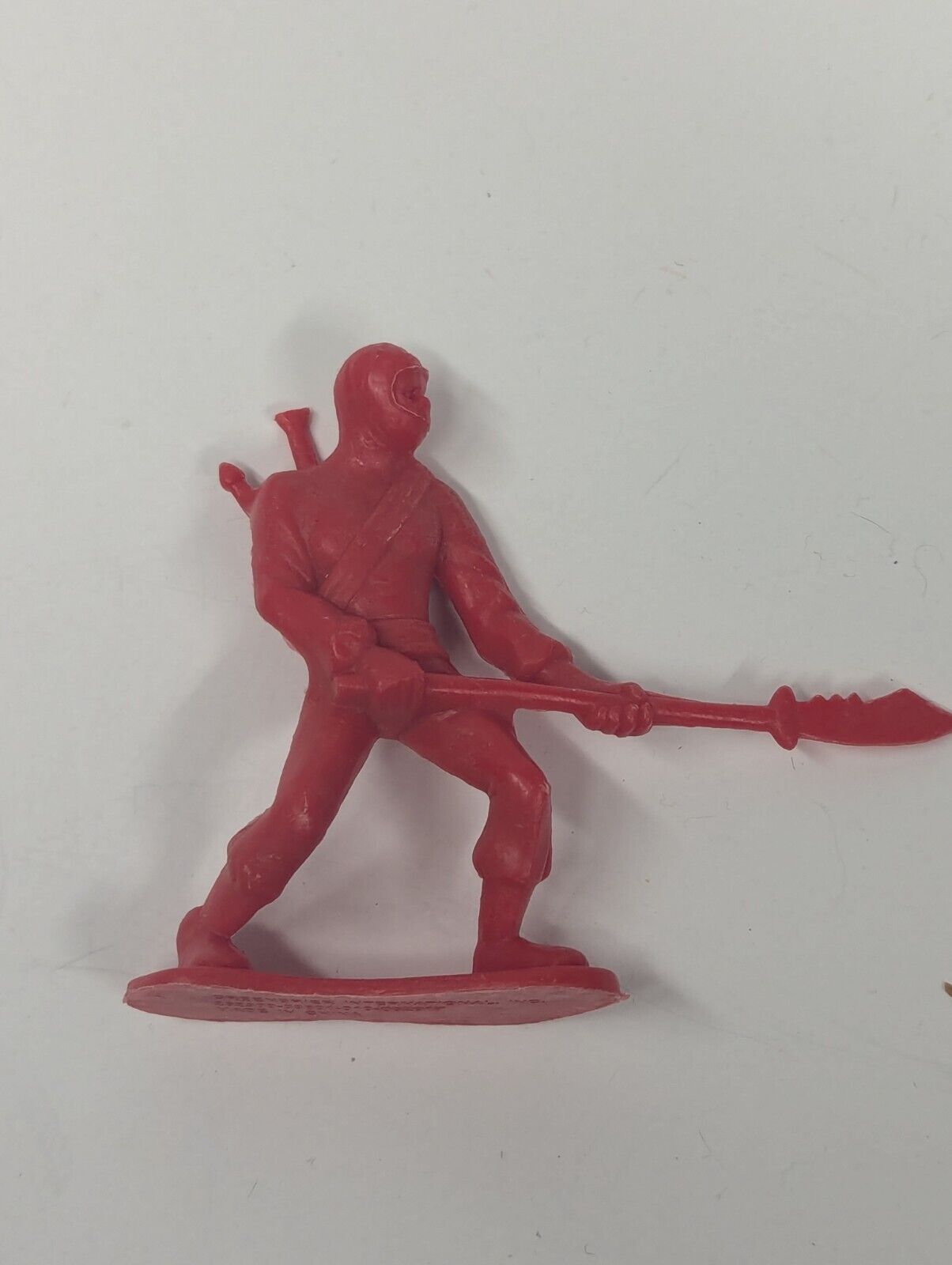 VINTAGE GREENBRIER INTERNATIONAL  4"  Lot Of 6 Figures Ninja Red/Black