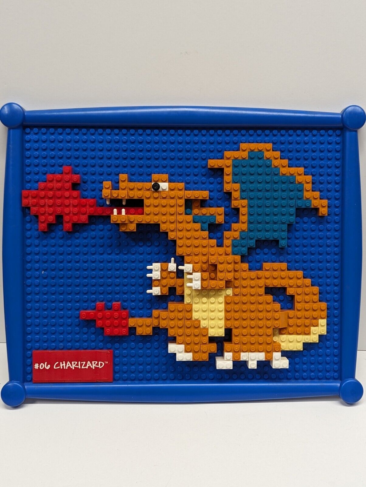 Pokemon Mega Bloks Pokebloks #06 Charizard #2045- COMPLETE Vintage 2000