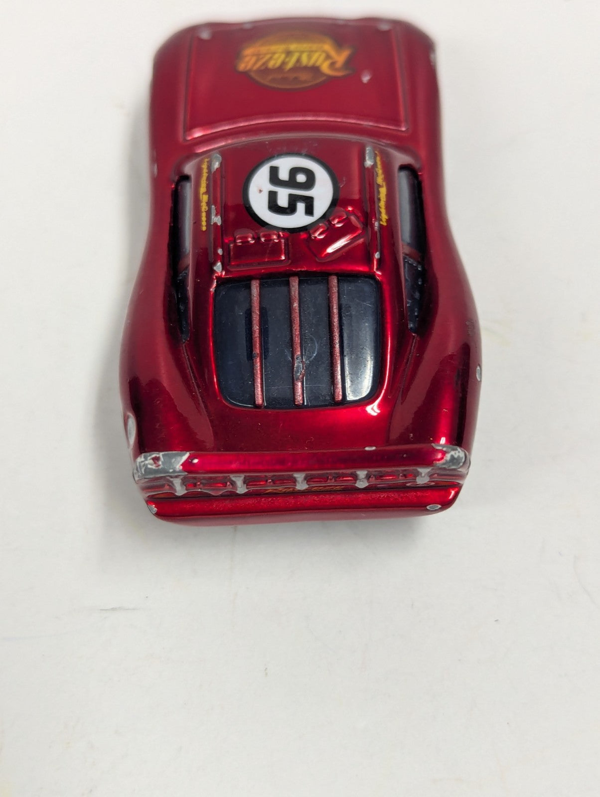 Disney Pixar Cars Metallic Res Lightning McQueen Diecast Car