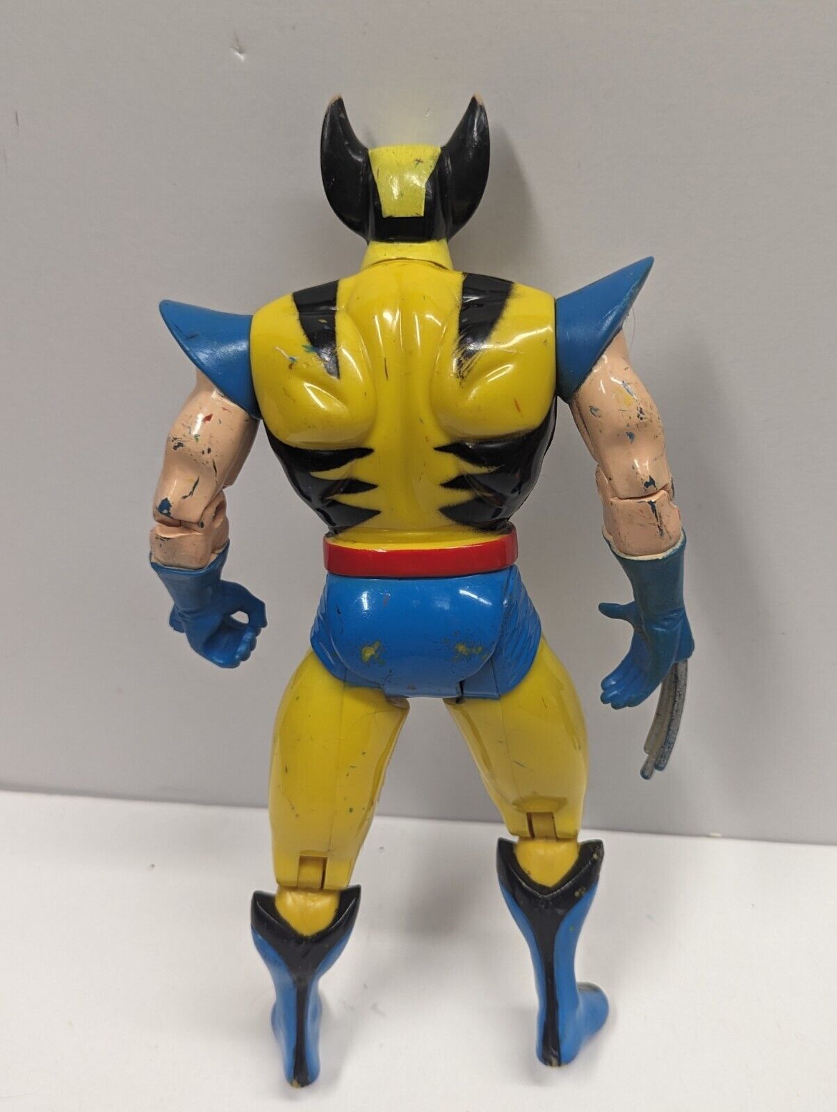  1993 Wolverine Action Figure 10" X-Men Marvel Toy Biz Yellow (Broken Claw)