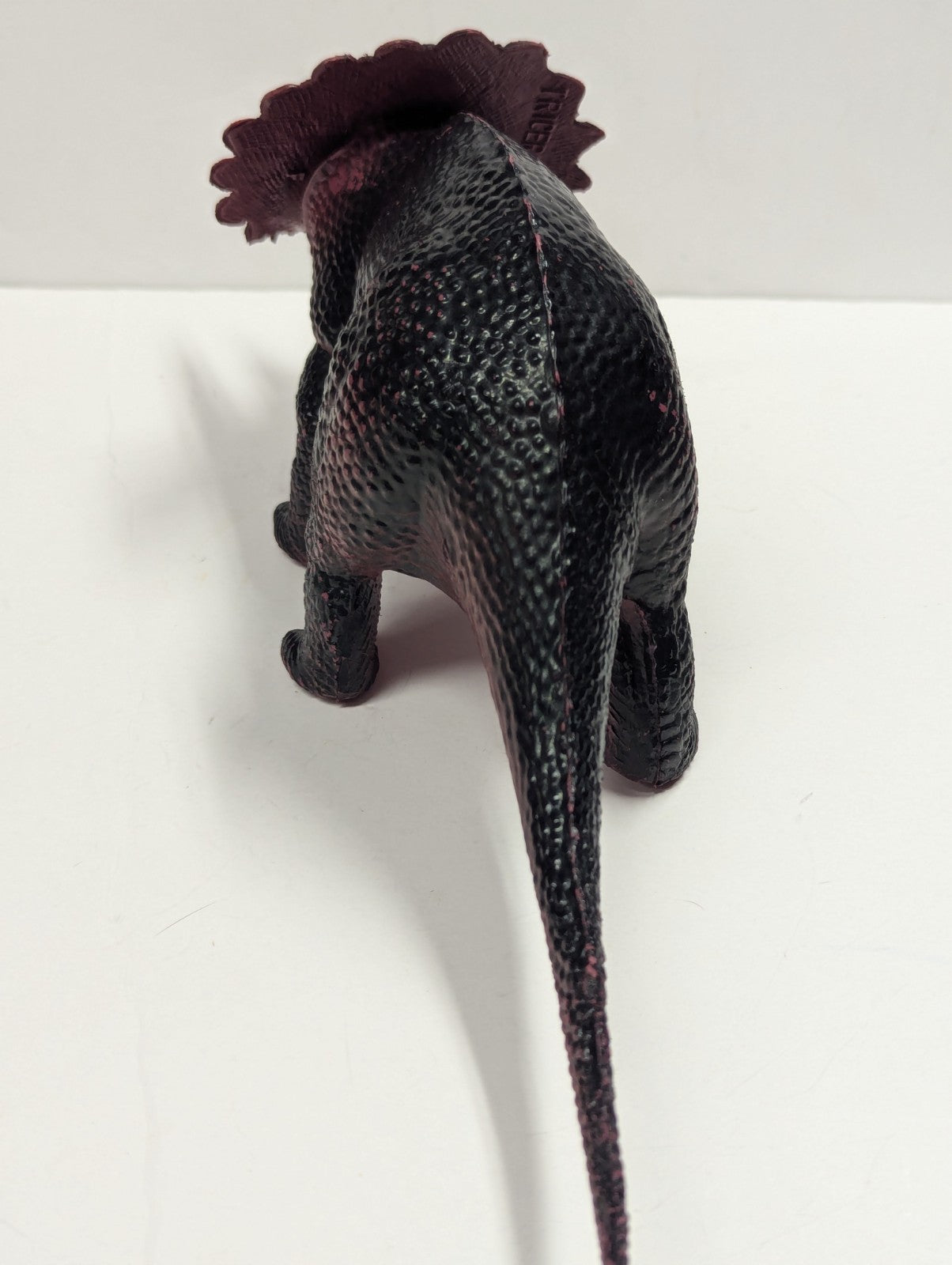Vintage 1986 Triceratops Dinosaur Dor Mei Dormei Figure 14" Long
