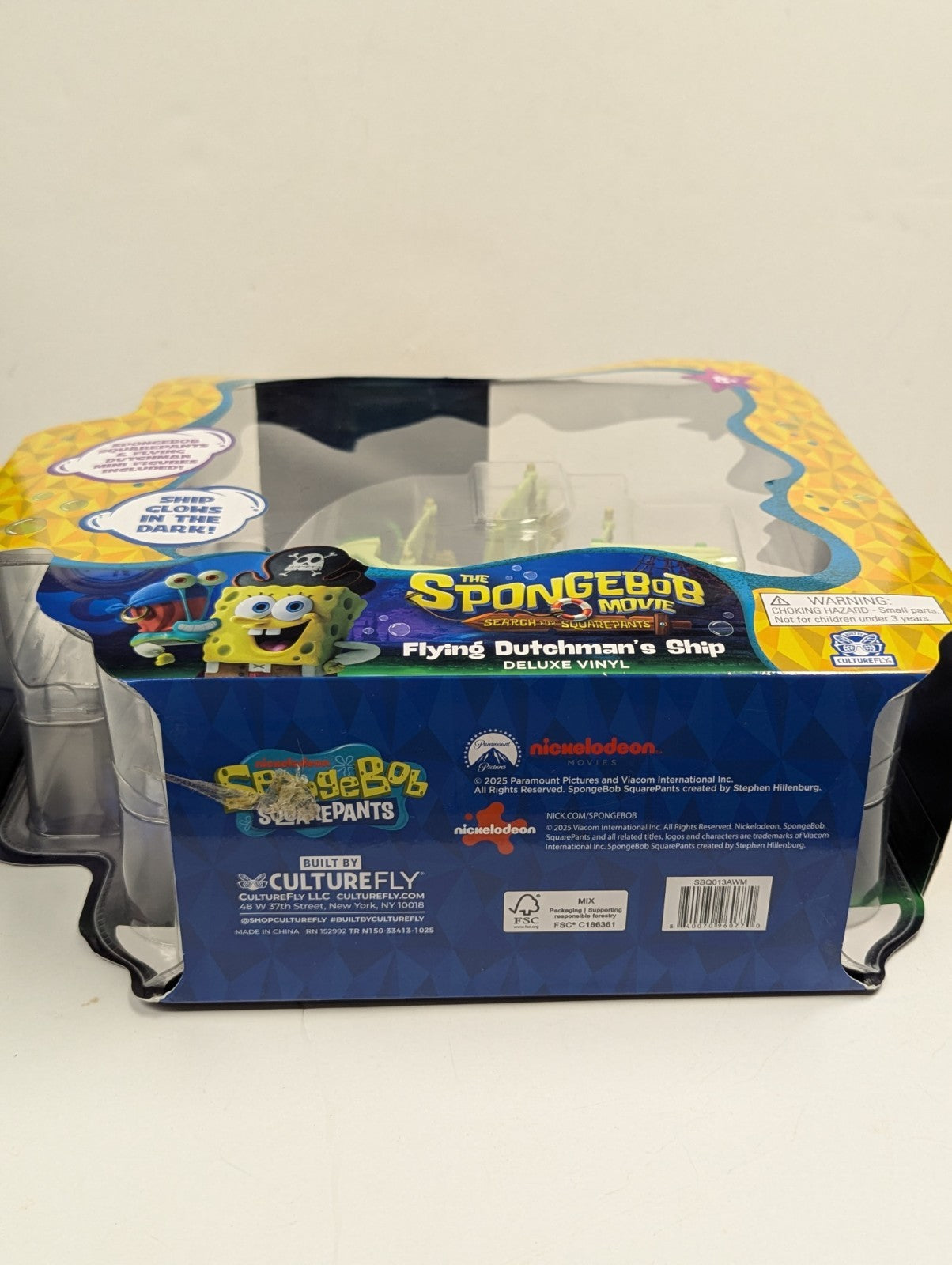 The Spongebob Movie FLYING DUTCHMAN’S SHIP Deluxe Vinyl by Culturefly