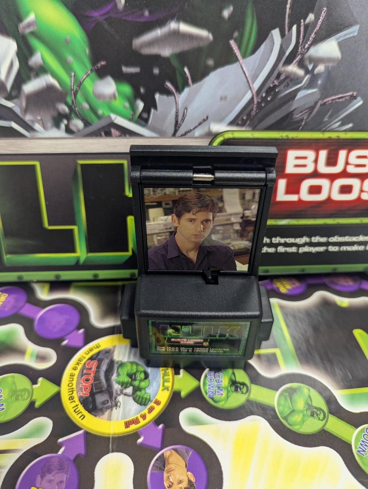 2003 Hulk Busts Loose Pressman Board Game Movie Complete