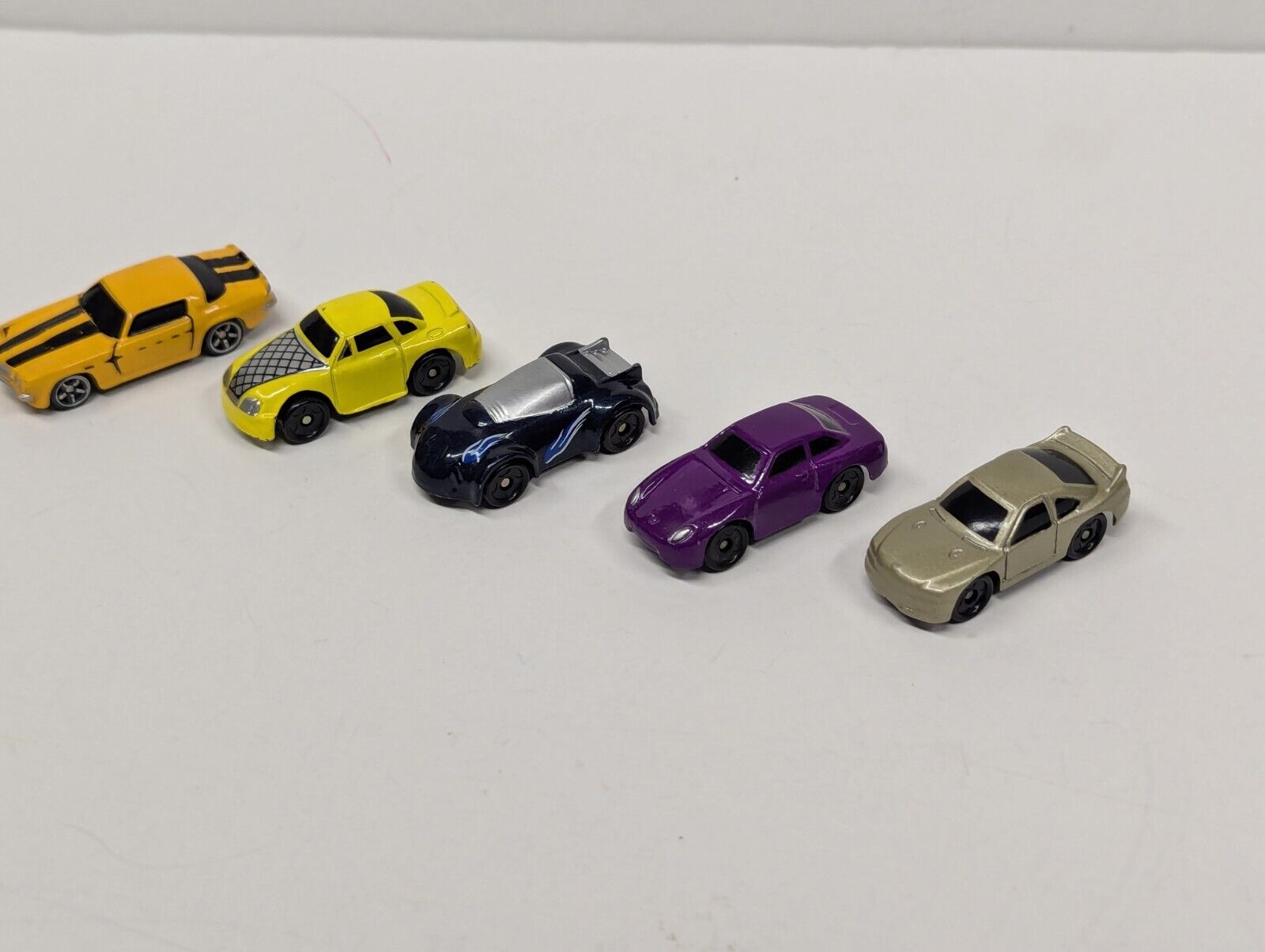 MICRO CARS VEHICLES SET OF 5 DIECAST SPORT, Bumblee Transformer 