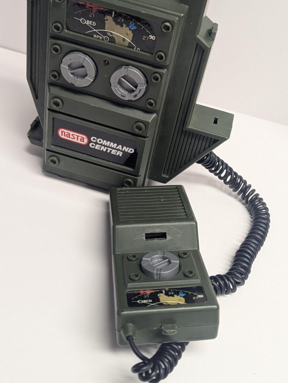 Vintage 1984 Nasta Command Center Walkie Talkie Untested