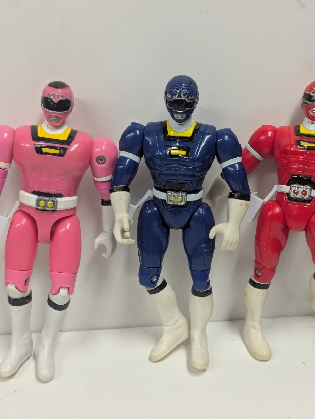 Bandai 1997 Power Rangers Turbo Shifter Action Set Of 6 Figures 