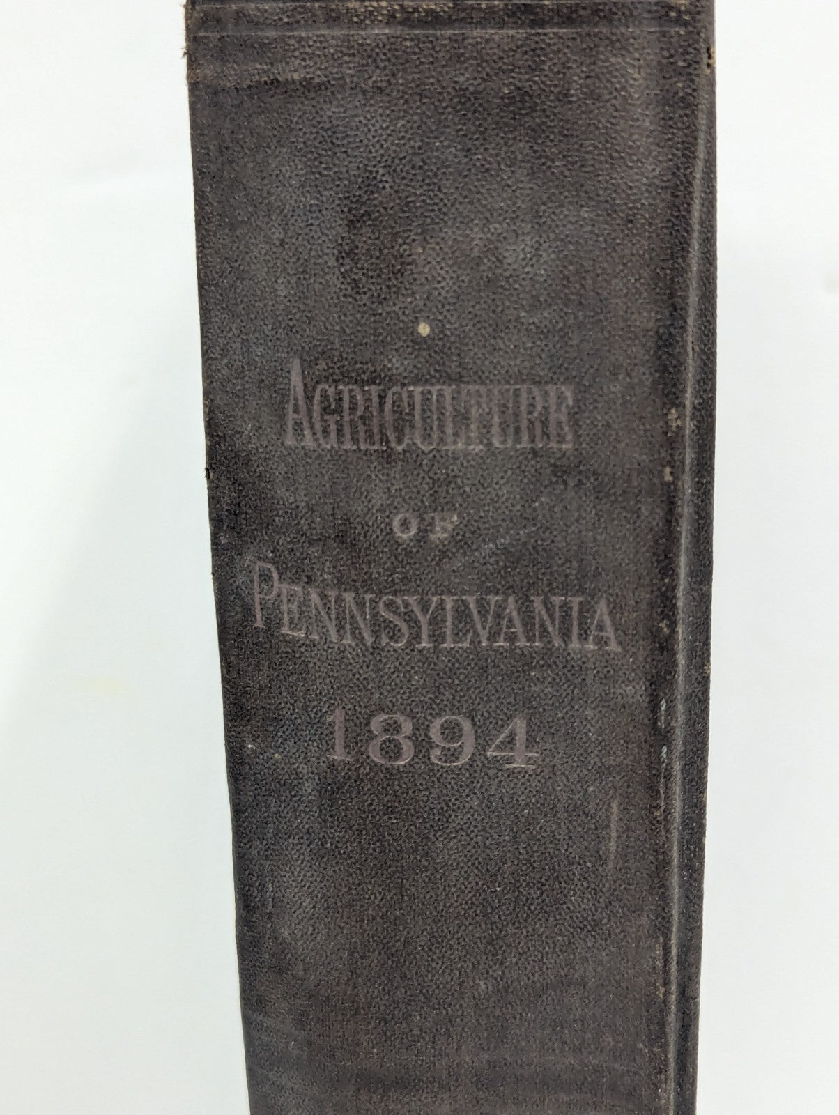 Antique Agriculture of Pennsyvania 1894 Book Hardcover