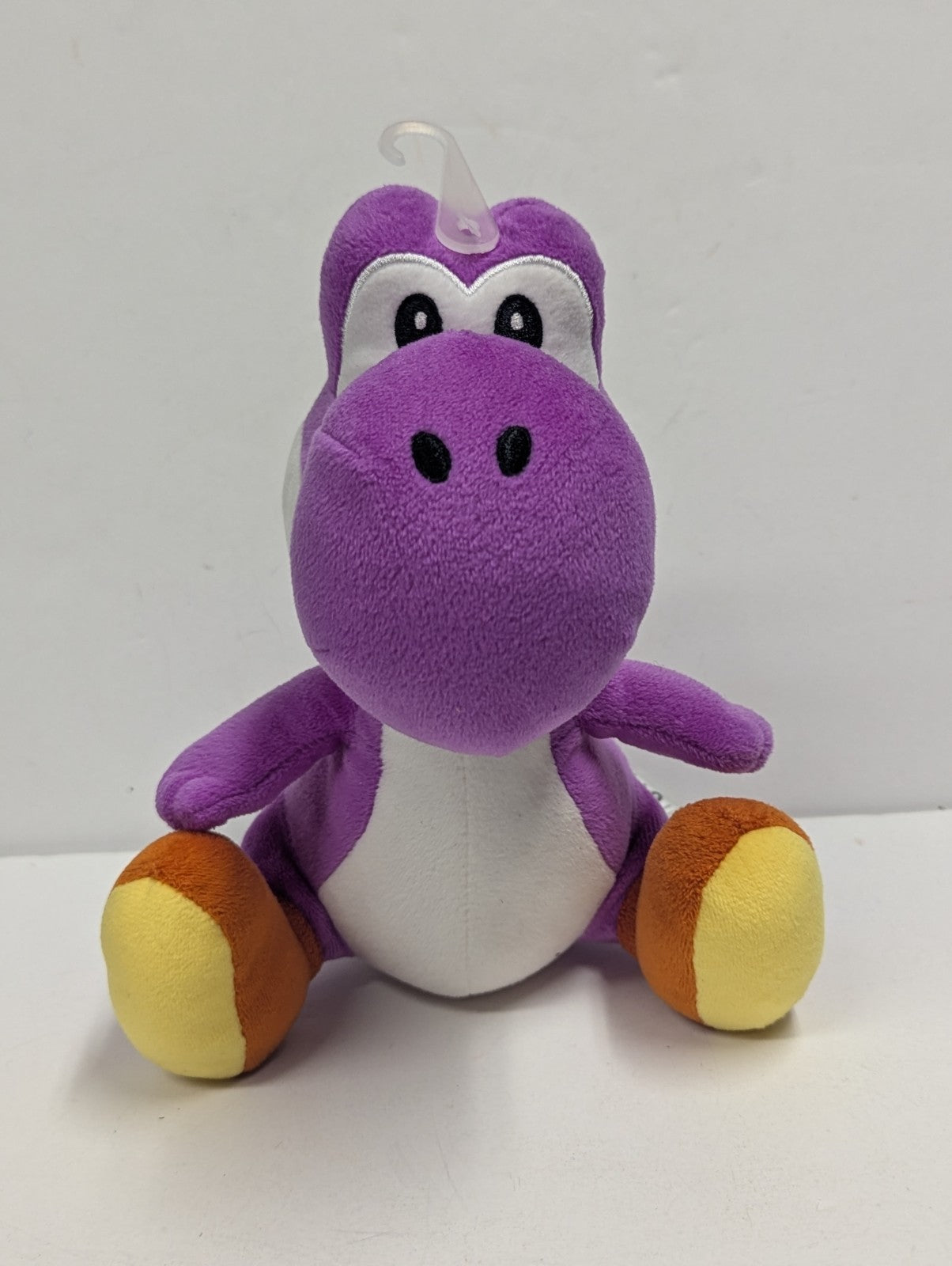 2018 Super Mario Bros Purple YOSHI Plush Genuine All Star 8" 
