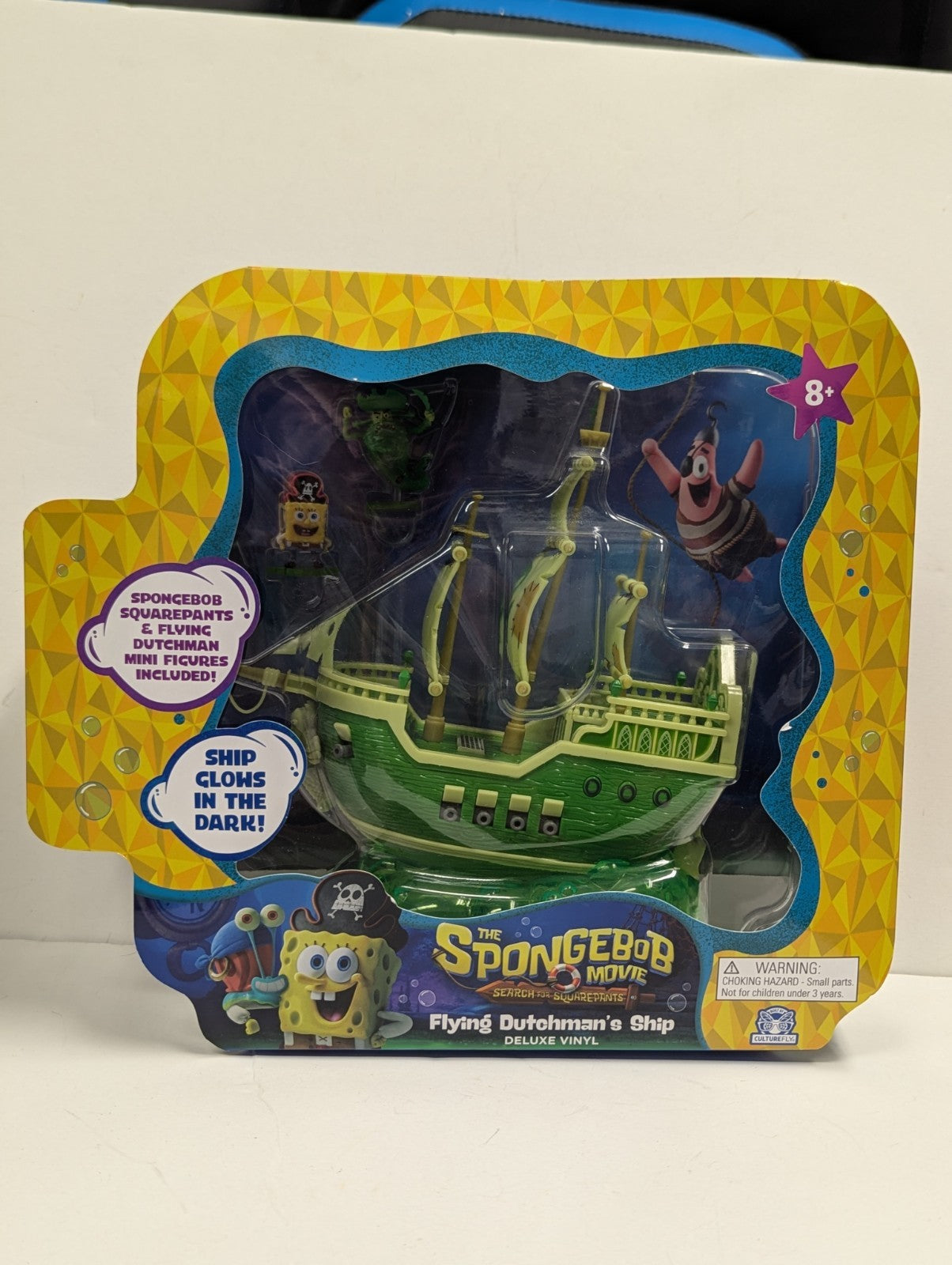 The Spongebob Movie FLYING DUTCHMAN’S SHIP Deluxe Vinyl by Culturefly
