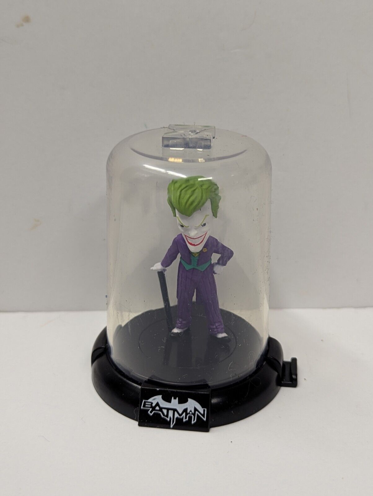 Batman : Series 1 Collectible Mini Domez Lot Of 4- Joker, Robin, Batgirl, Batman