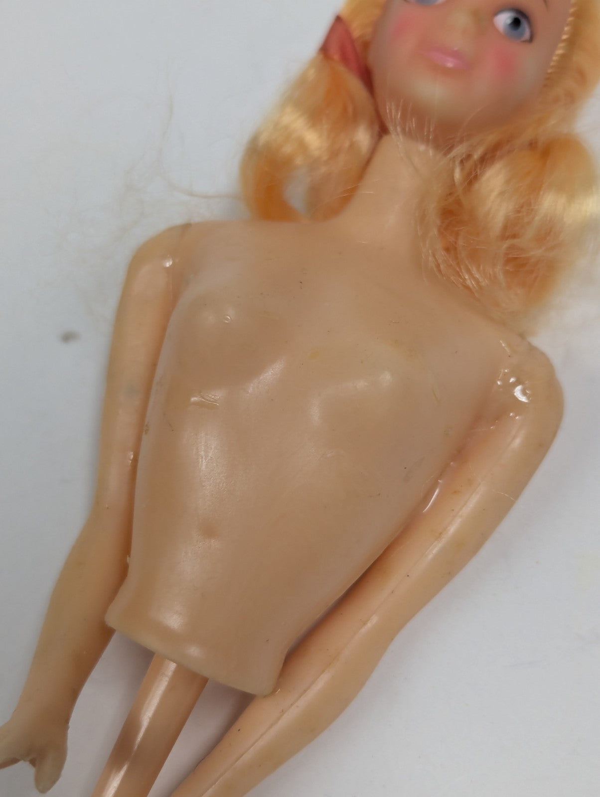 Vintage Wilton Half Doll Cake Toppers 70's w/t Hair & Sleeping Eyes Lot