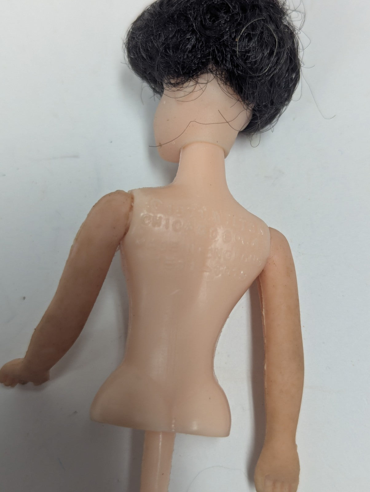 Vintage Wilton Half Doll Cake Toppers 70's w/t Hair & Sleeping Eyes Lot