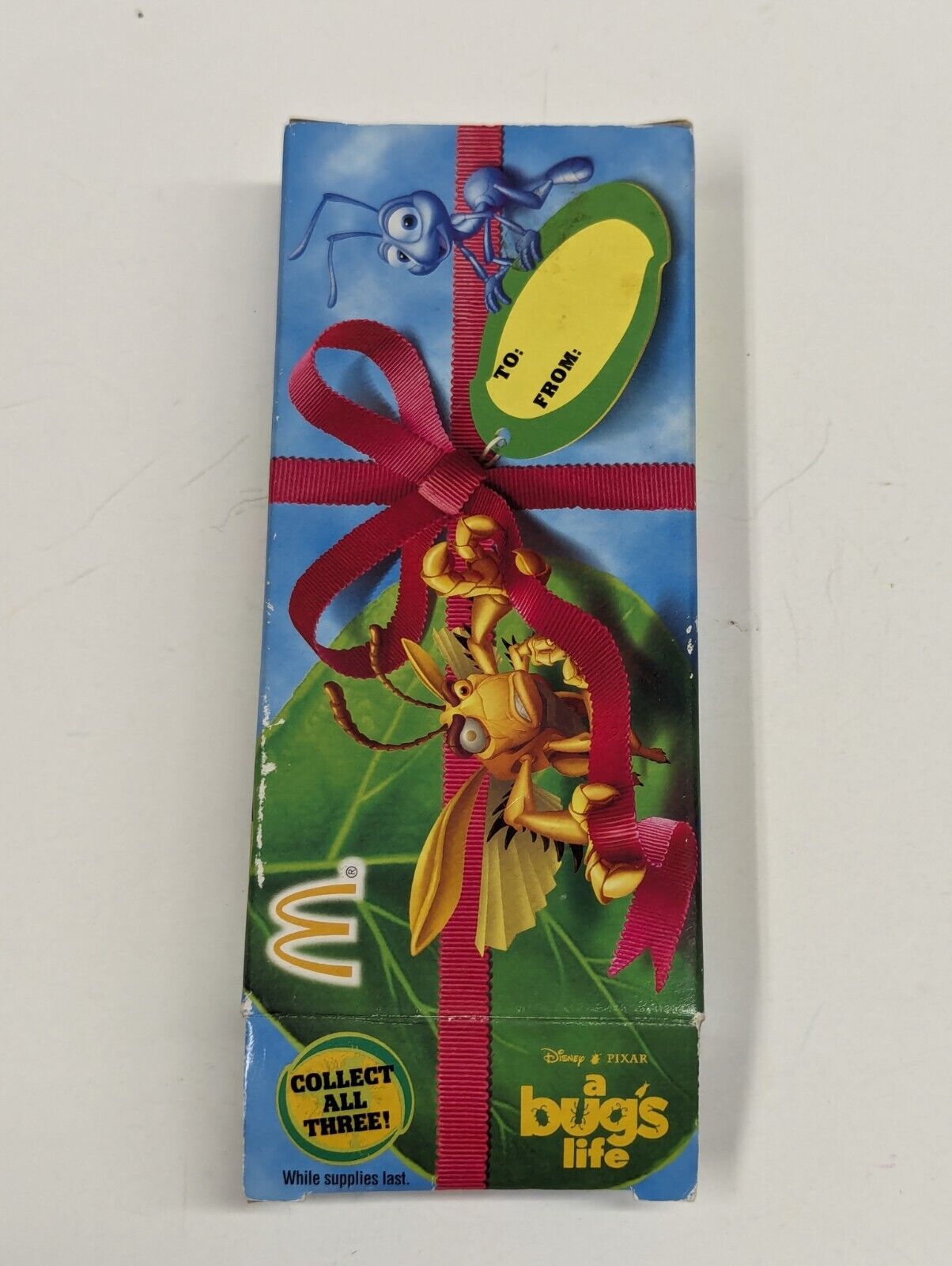 1998 A Bug's Life McDonalds Happy Meal Clip Tock Watch Collection Bug Eye Spy 