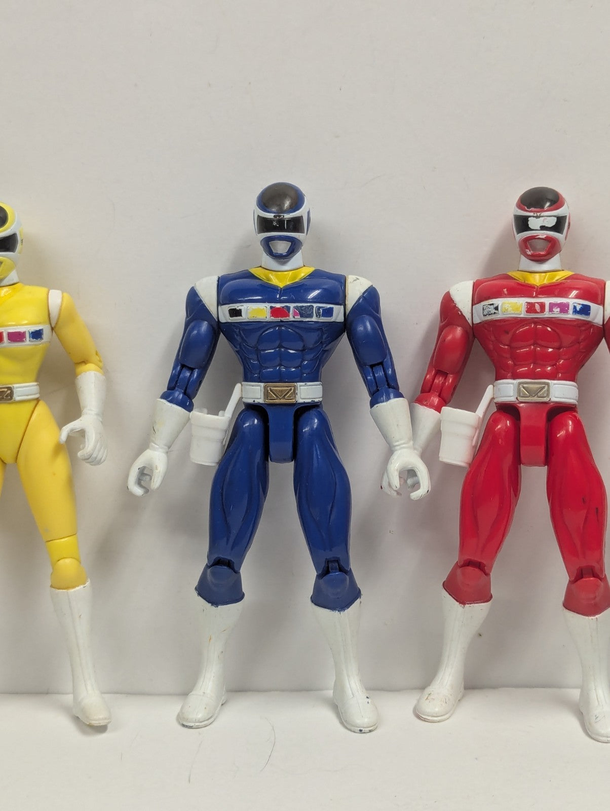 1997 Power Rangers In Space Set of 6 Figures