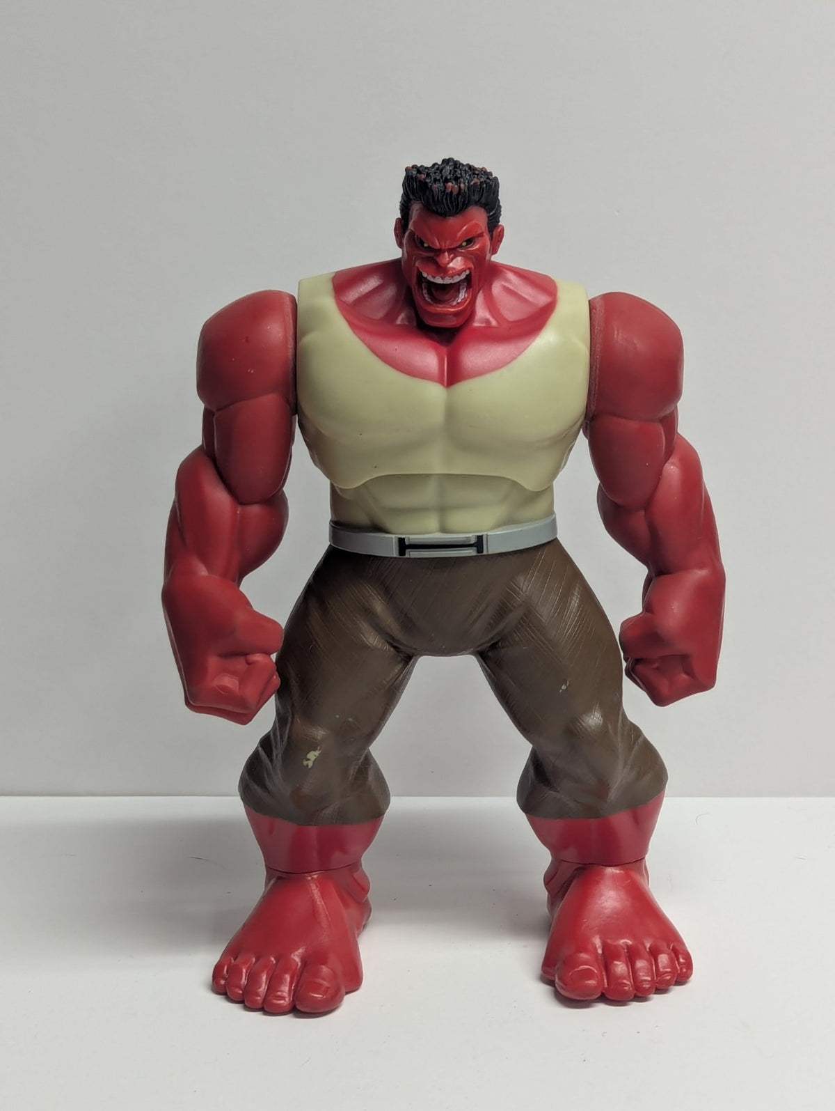 2013 Hasbro Marvel Avengers Shake 'N Smash Red Hulk Figure
