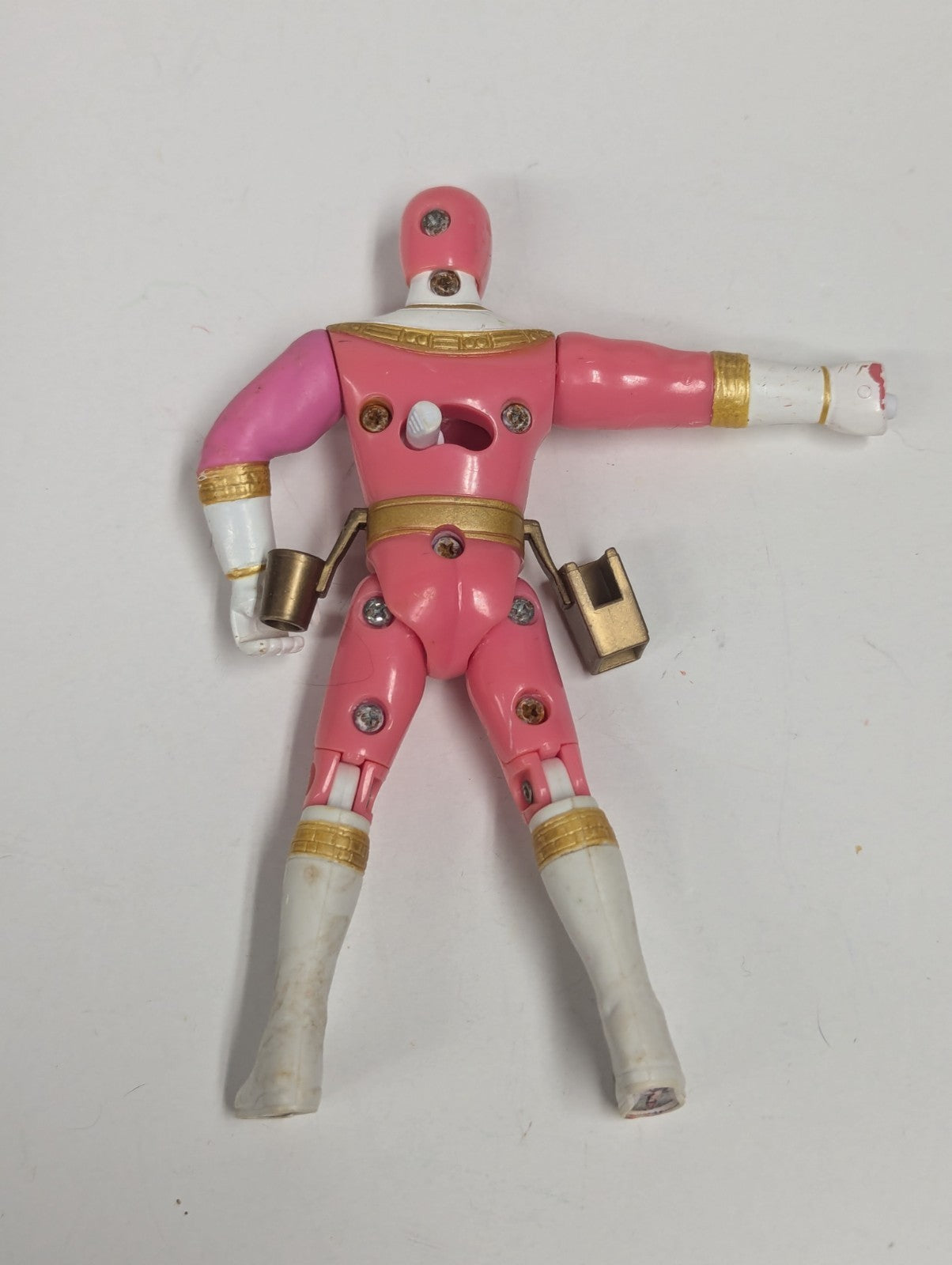 1996 Lot of 6 Vintage Power Rangers ZEO Action Figures Bandai Set