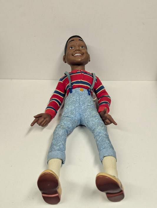 1991 Hasbro Family Matters Steve Urkel (Missing Glasses) As Is