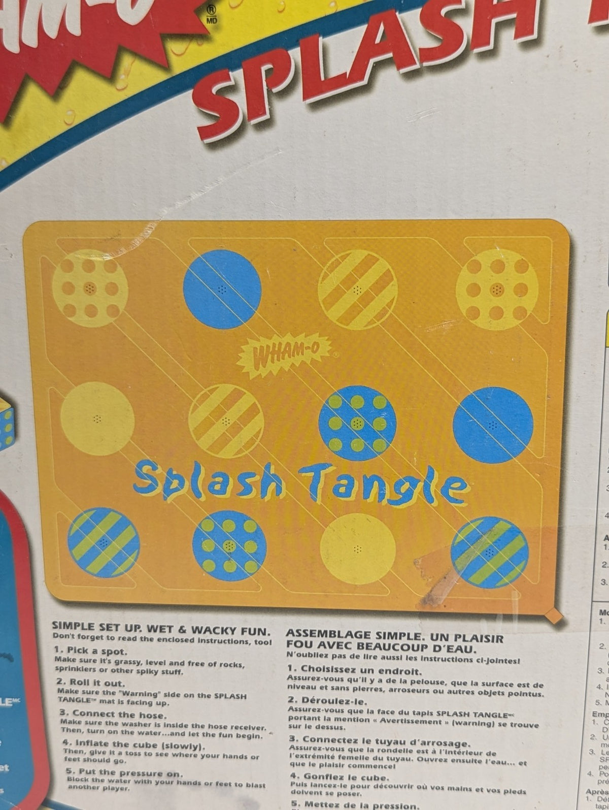 Vintage 2002 Wham-O SPLASH TANGLE Water Game 