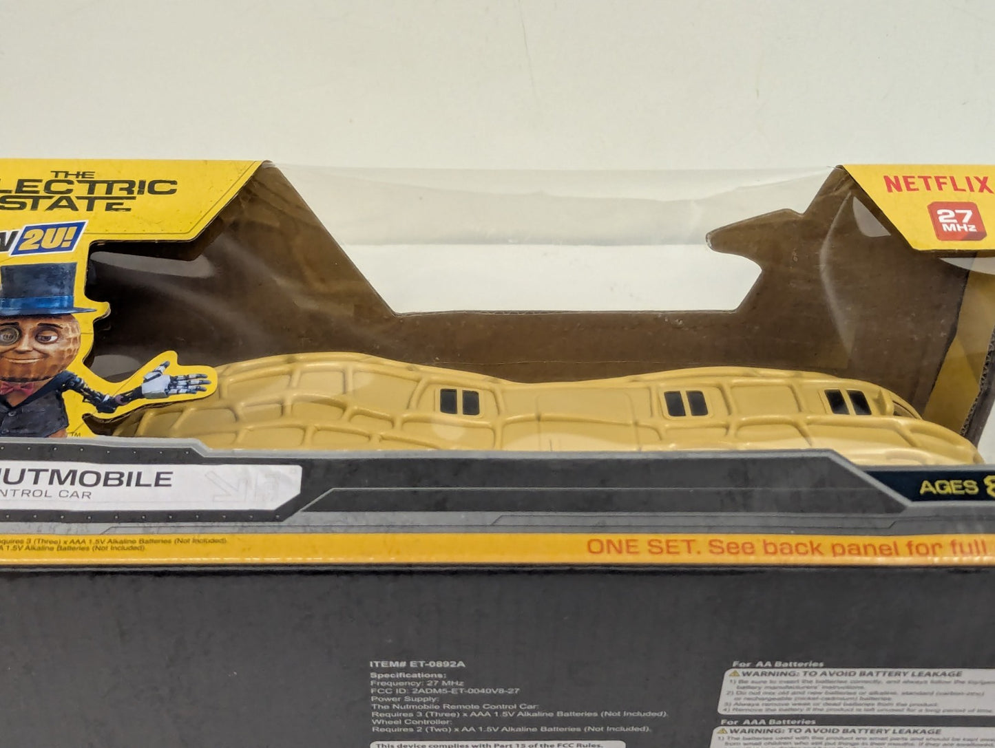 Netflix The Electric State: The NutMobile Remote Control Car Sealed