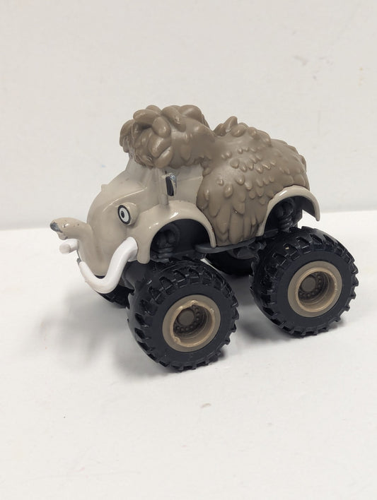2014 Blaze And The Monster Machines Woolly Mammoth Diecast Truck Loose