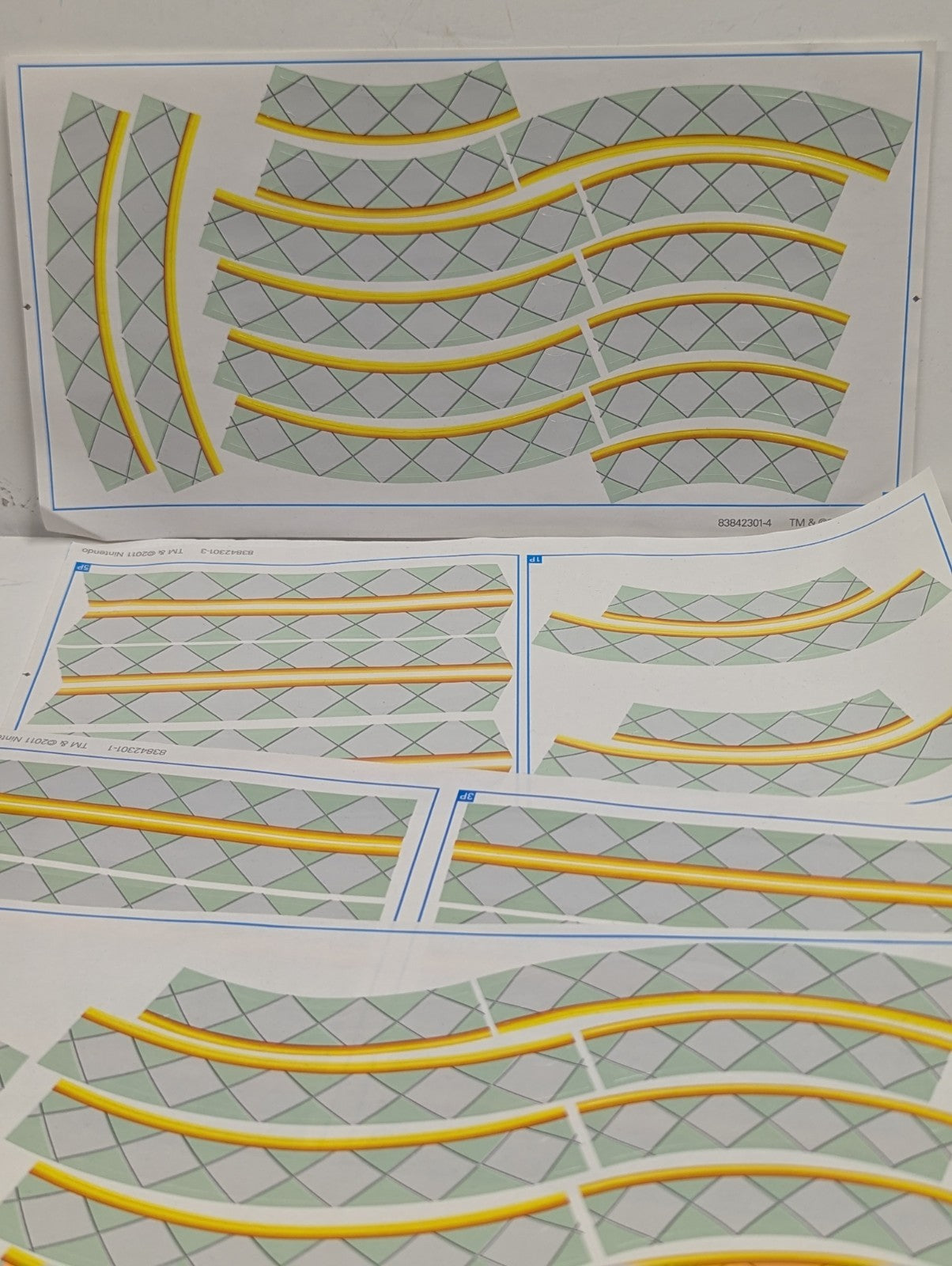 K’Nex Mario Kart Wii Track Expansion Pack Incomplete As Is In Box
